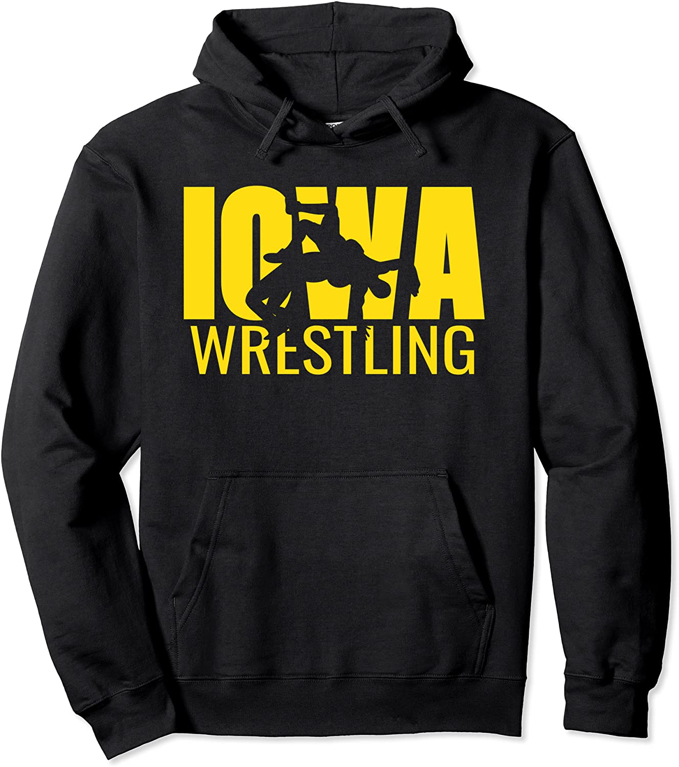 Iowa Wrestling Freestyle Wrestler Gift The Hawkeye State Pullover Hoodie