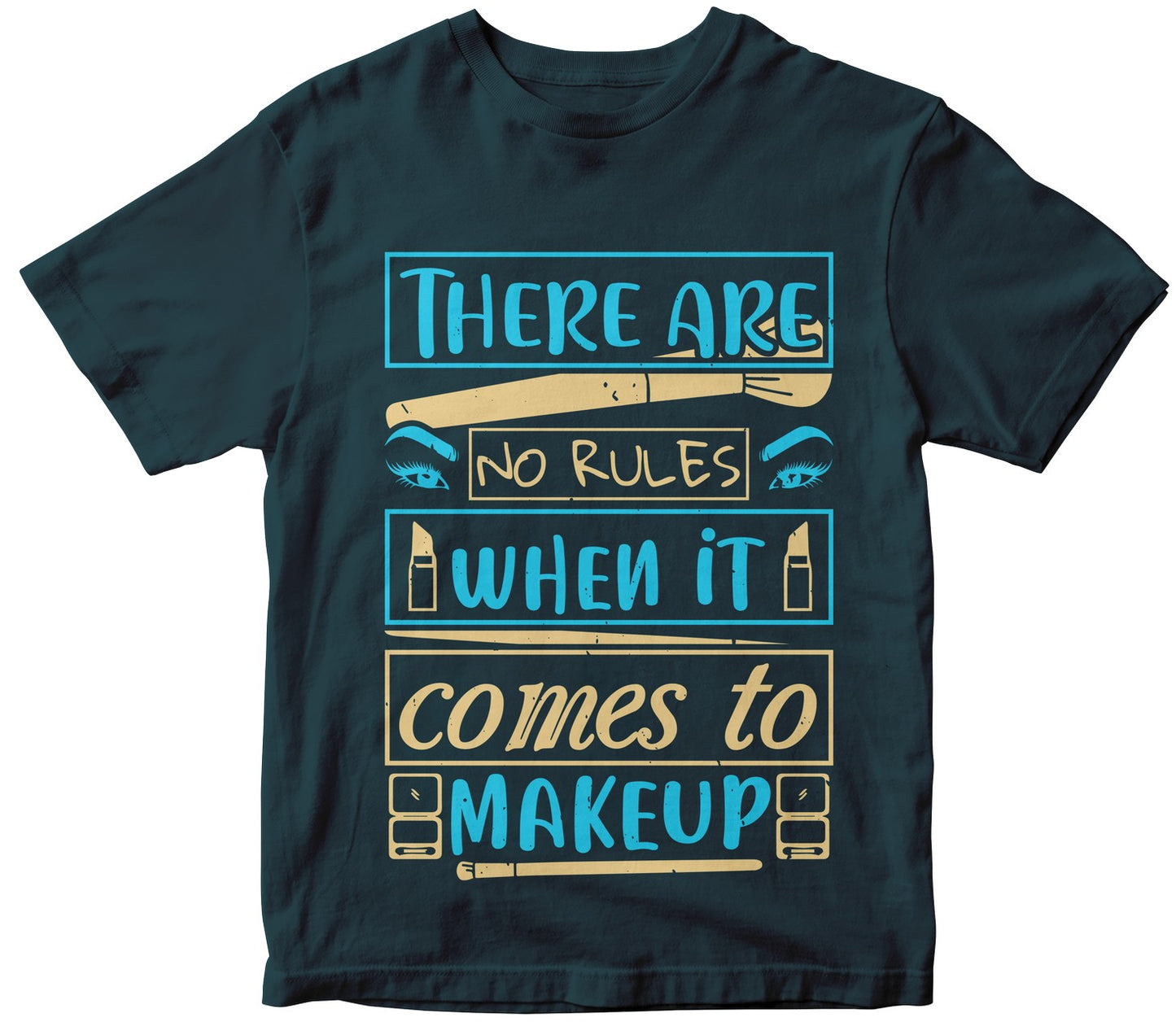 There Are No Rules When It Comes To Makeup