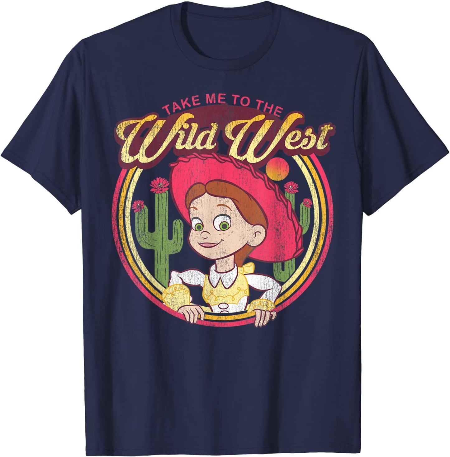 Disney Pixar Toy Story Jessie Take Me To The Wild West T-Shirt