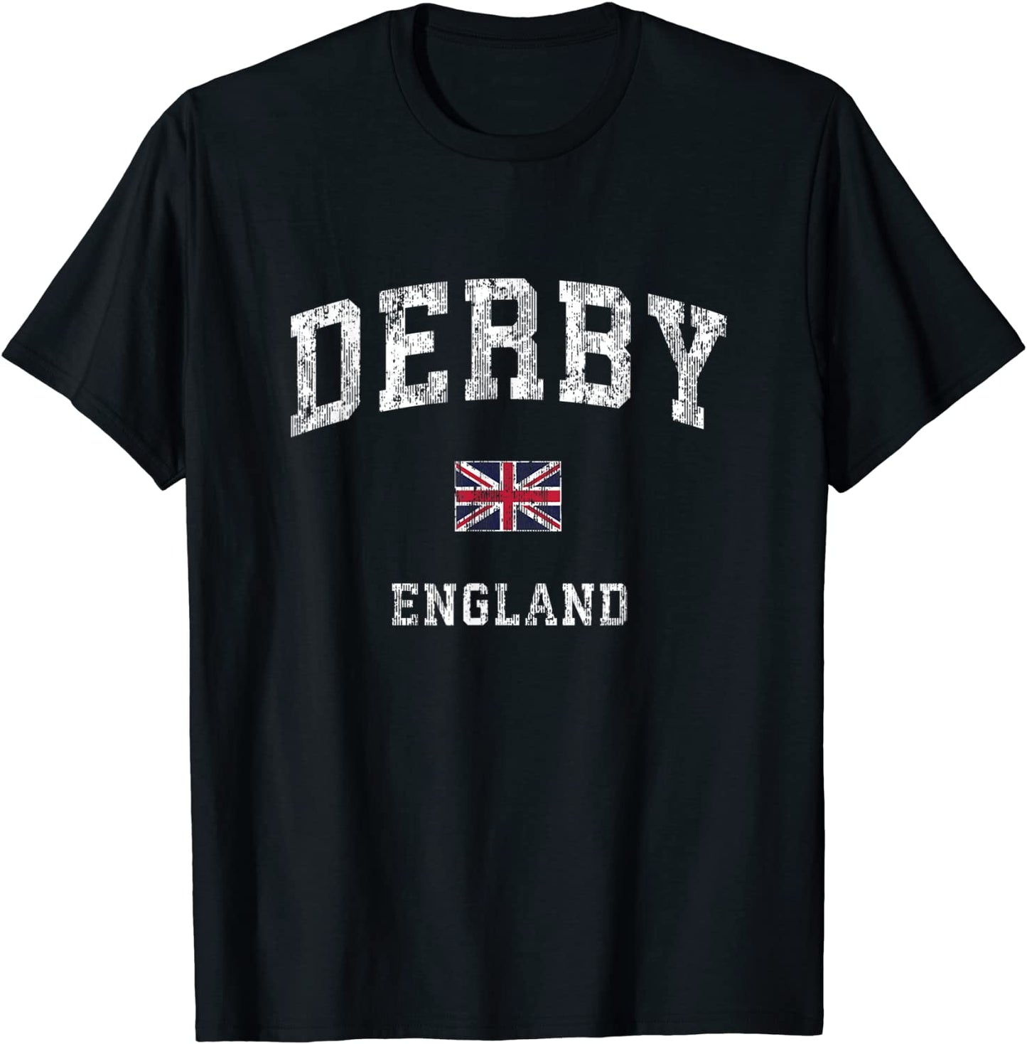 Derby England Vintage Athletic Sports Design T-Shirt