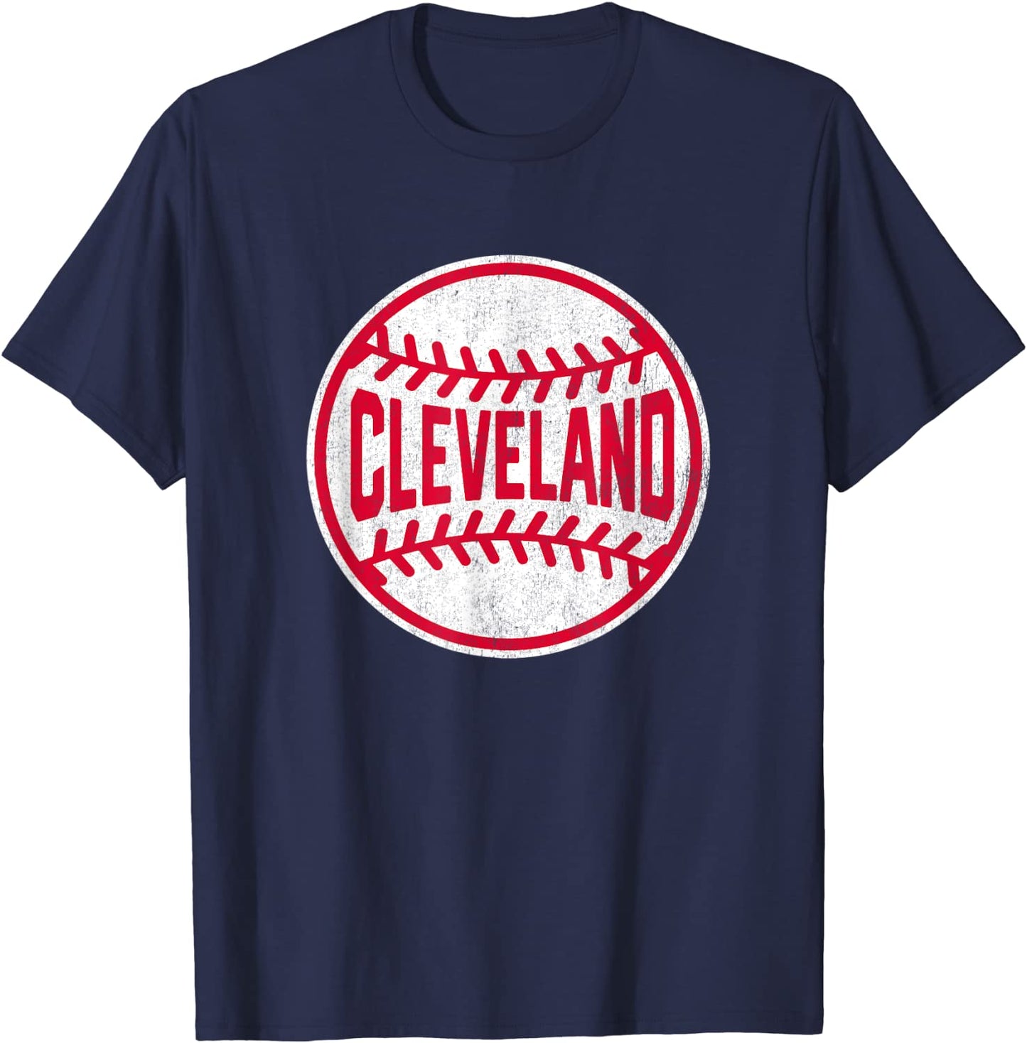 Vintage Cleveland Baseball Stitches T-Shirt
