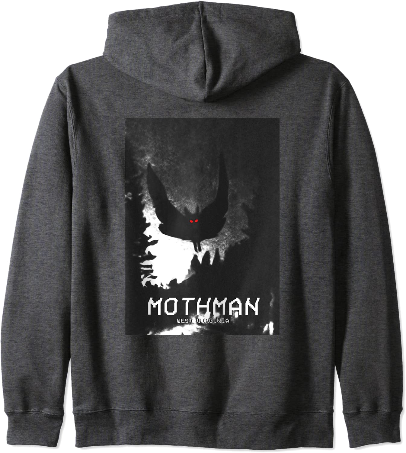 Cryptid Mothman West Virginia Cryptozoology Hoodie
