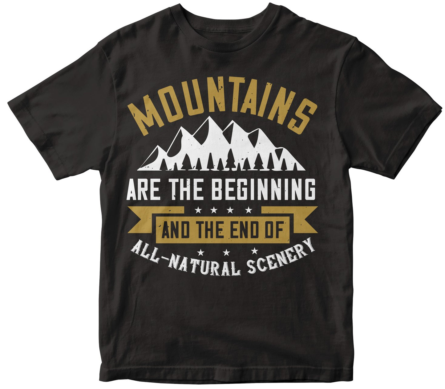 Mountains Are The Beginning And The End Of All-Natural Scenery