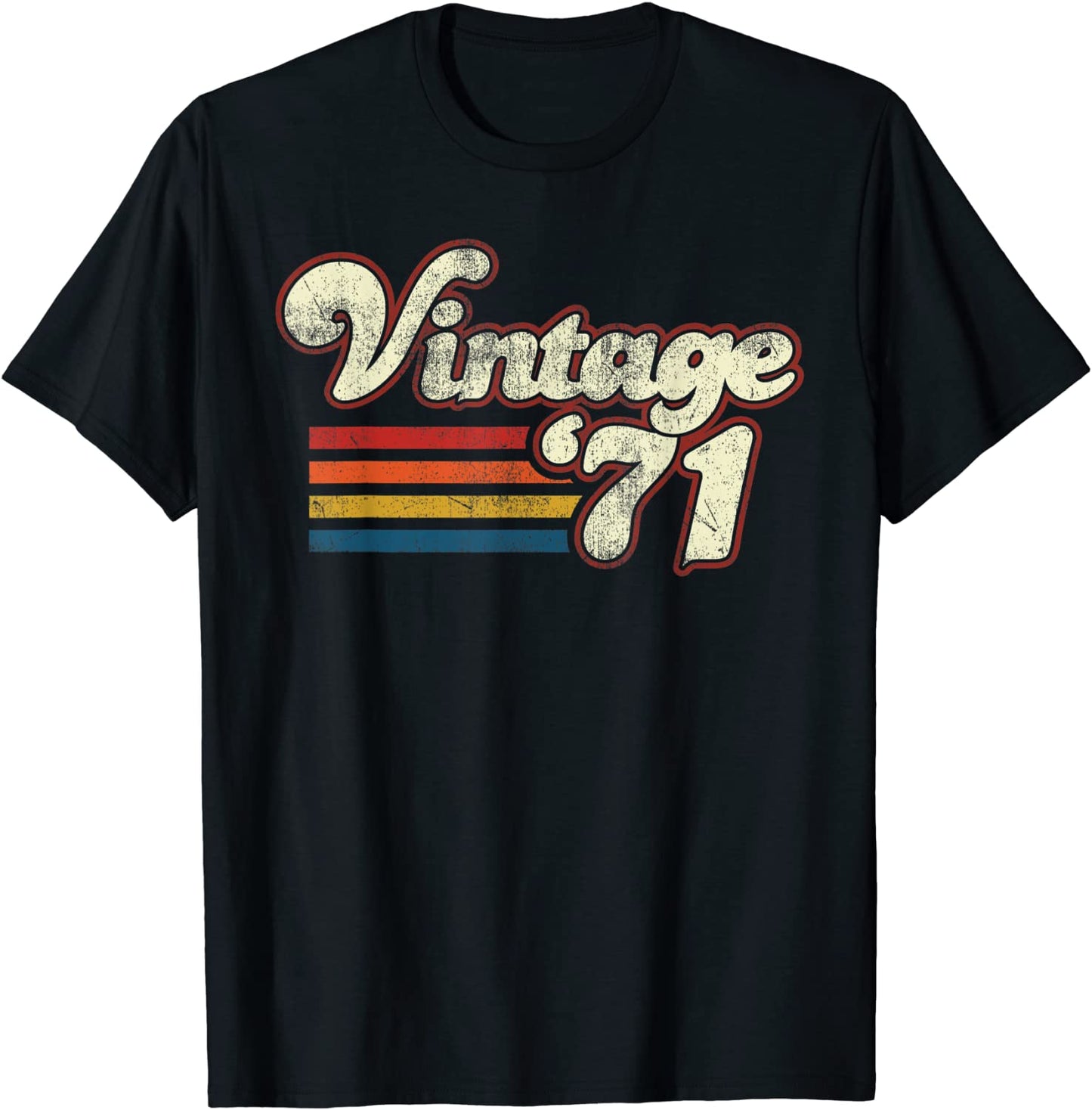 Vintage 1971 50th Birthday T-Shirt