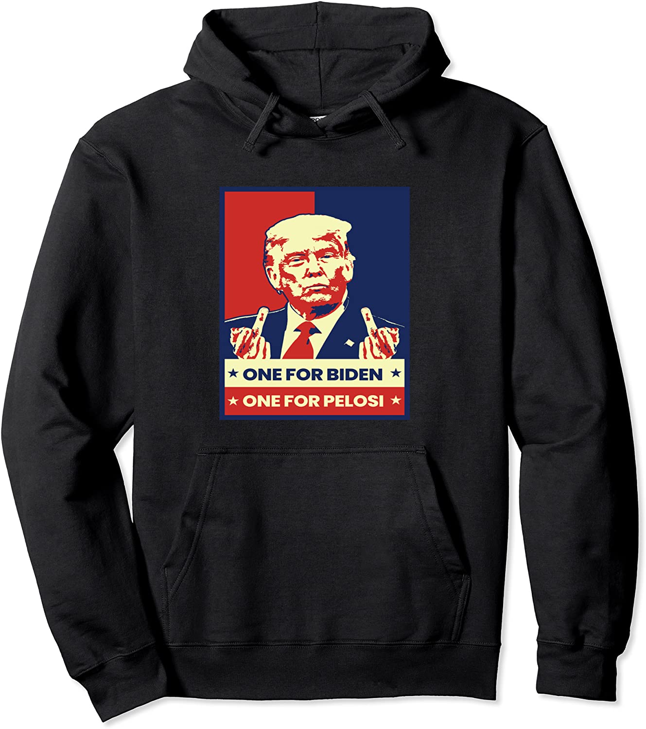 Funny Pro Donald Trump Supporter MAGA Political Slogan Voter Pullover Hoodie