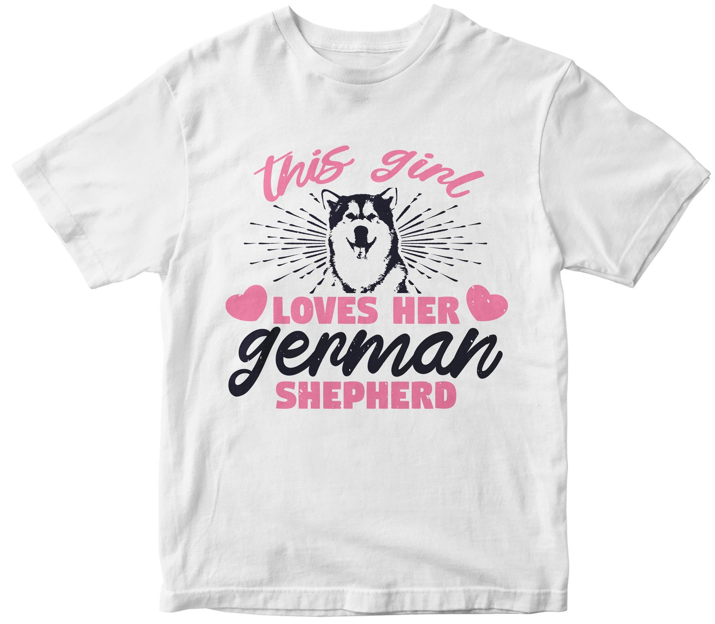 This Girl Loves Her German Shepherd