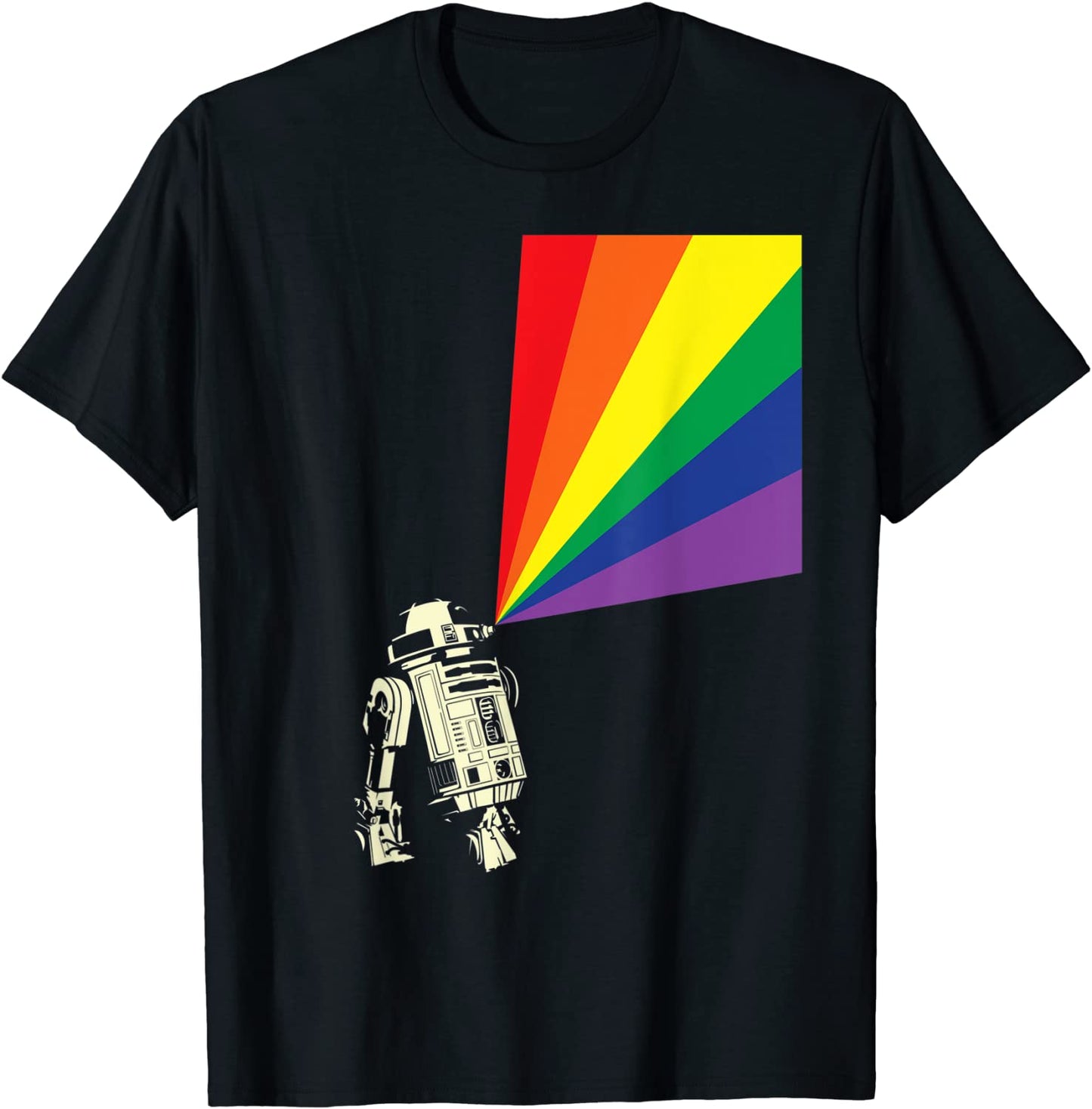Star Wars R2-D2 Rainbow T-Shirt