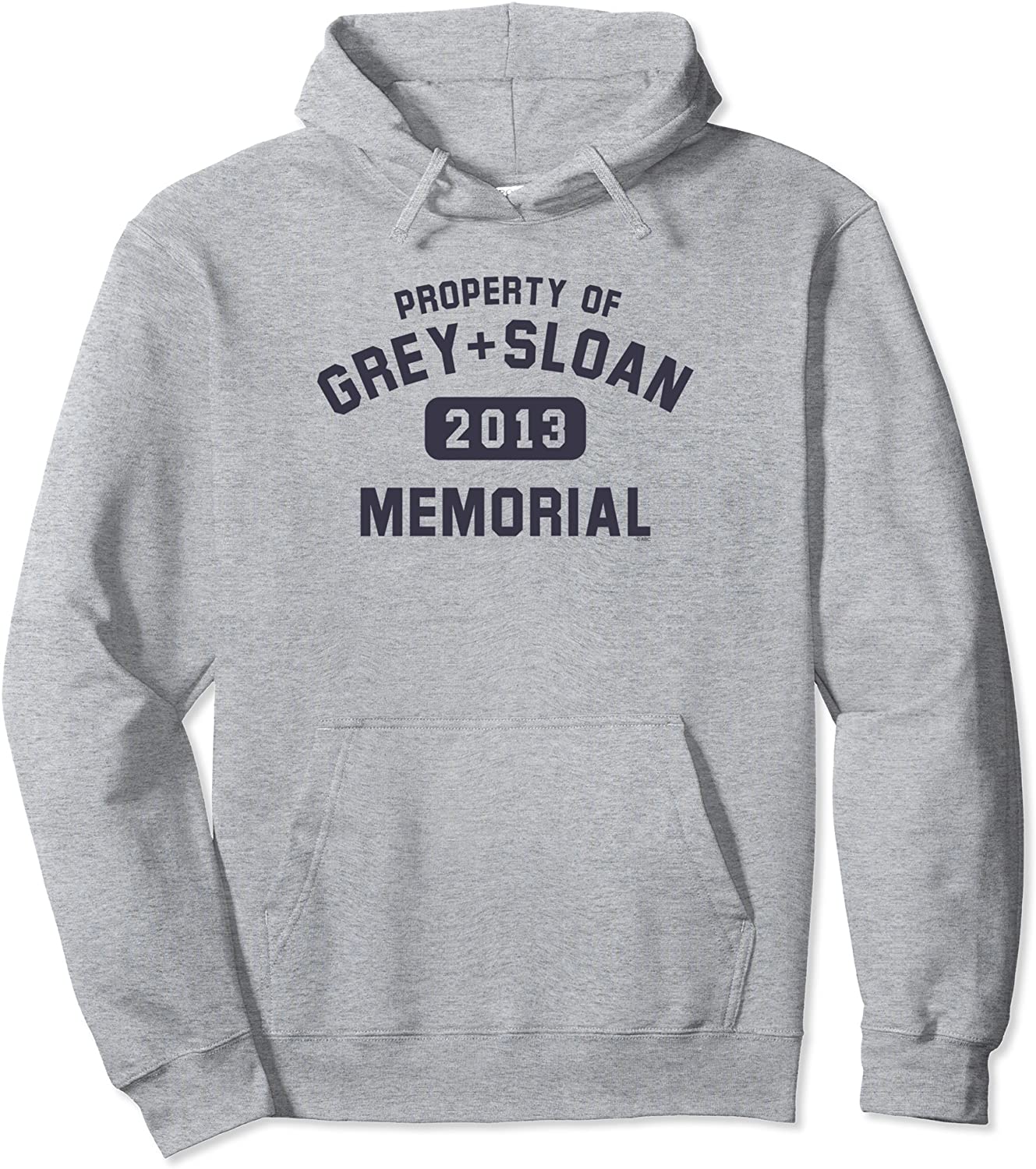 Greys Anatomy Property Of Grey Sloan Pullover Hoodie