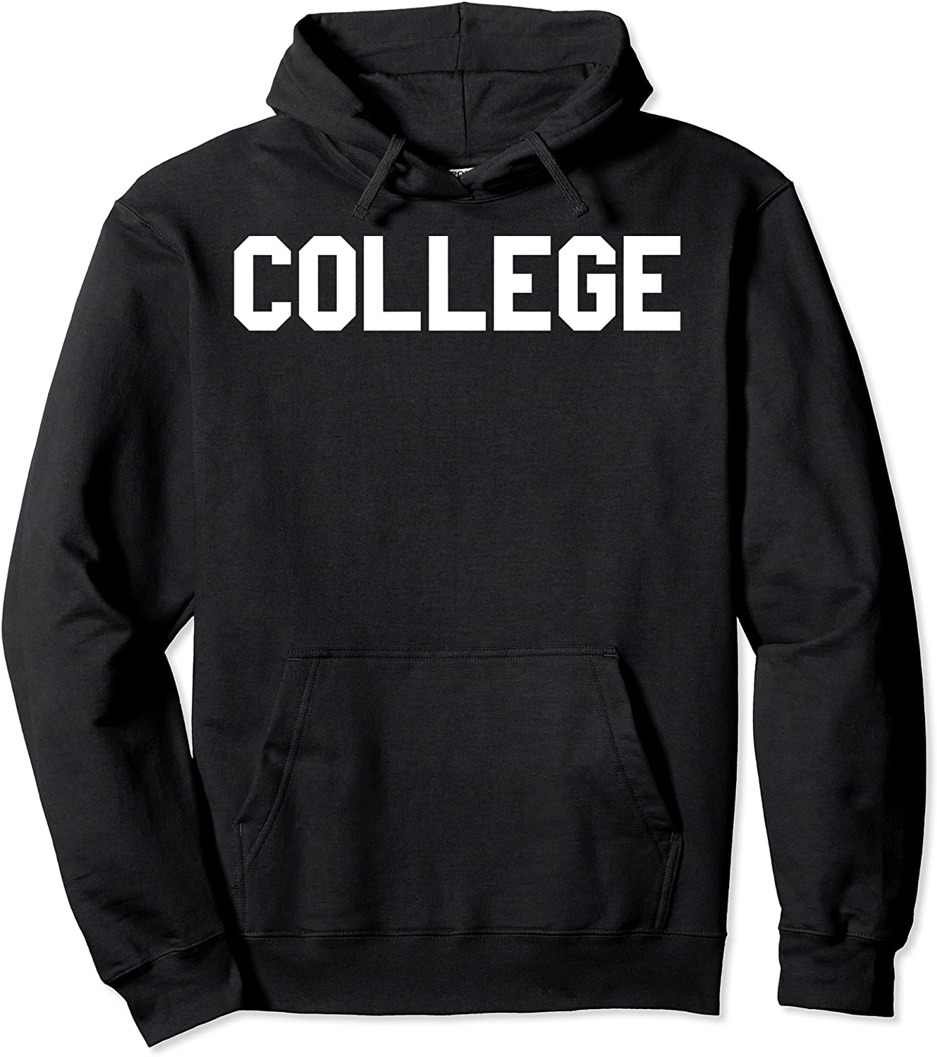 Animal House College Typography Bold Pullover Hoodie