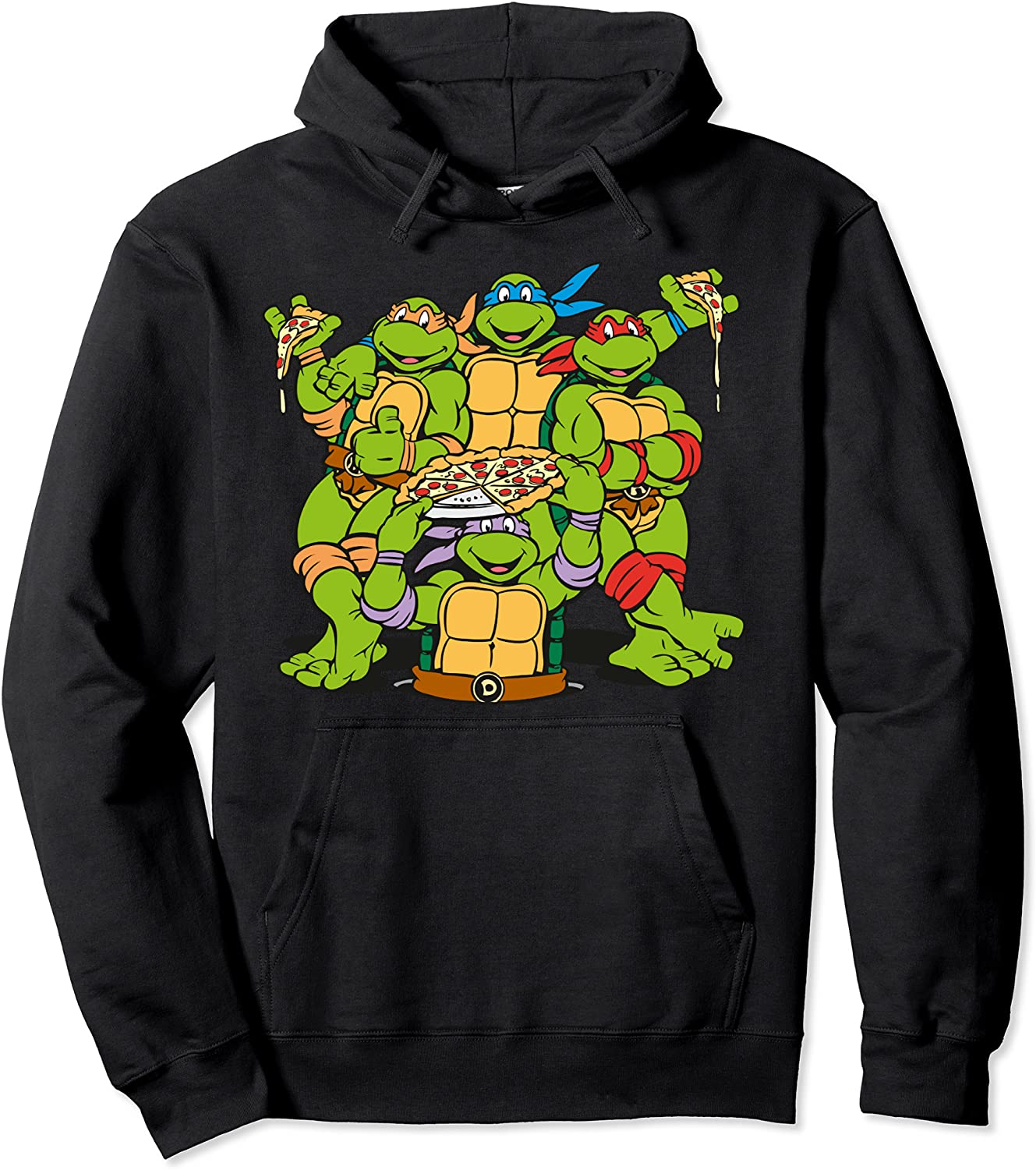 Teenage Mutant Ninja Turtles Old School Group Hoodie