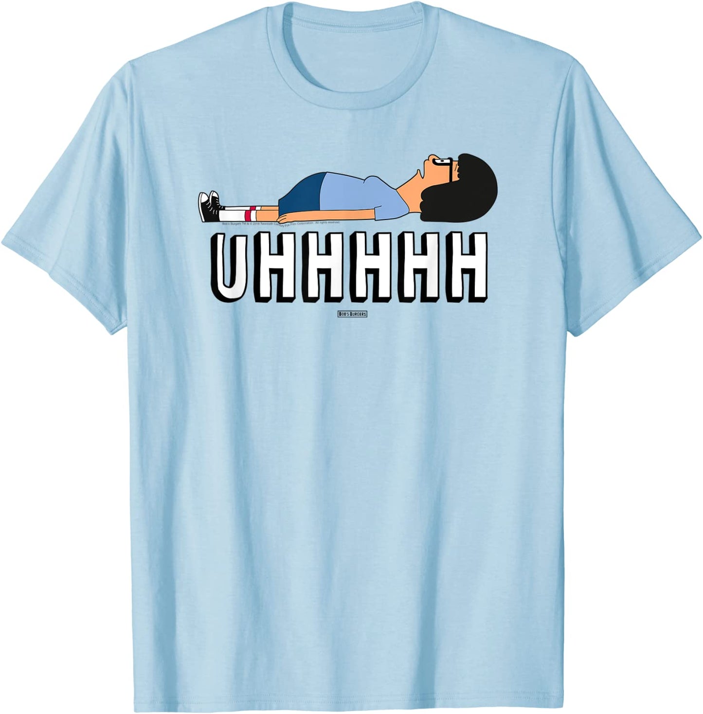 Bobs Burgers Uhhh Tina Lying On Floor T-Shirt