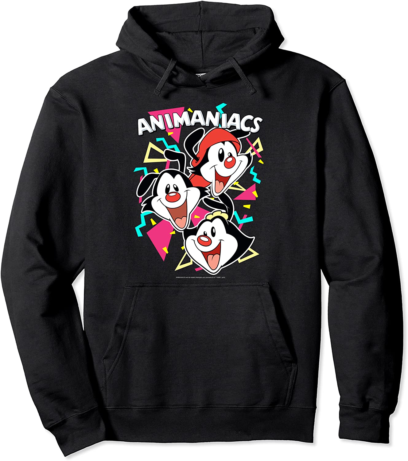 Animaniacs Yakko Wakko Dot Party Portrait Pullover Hoodie