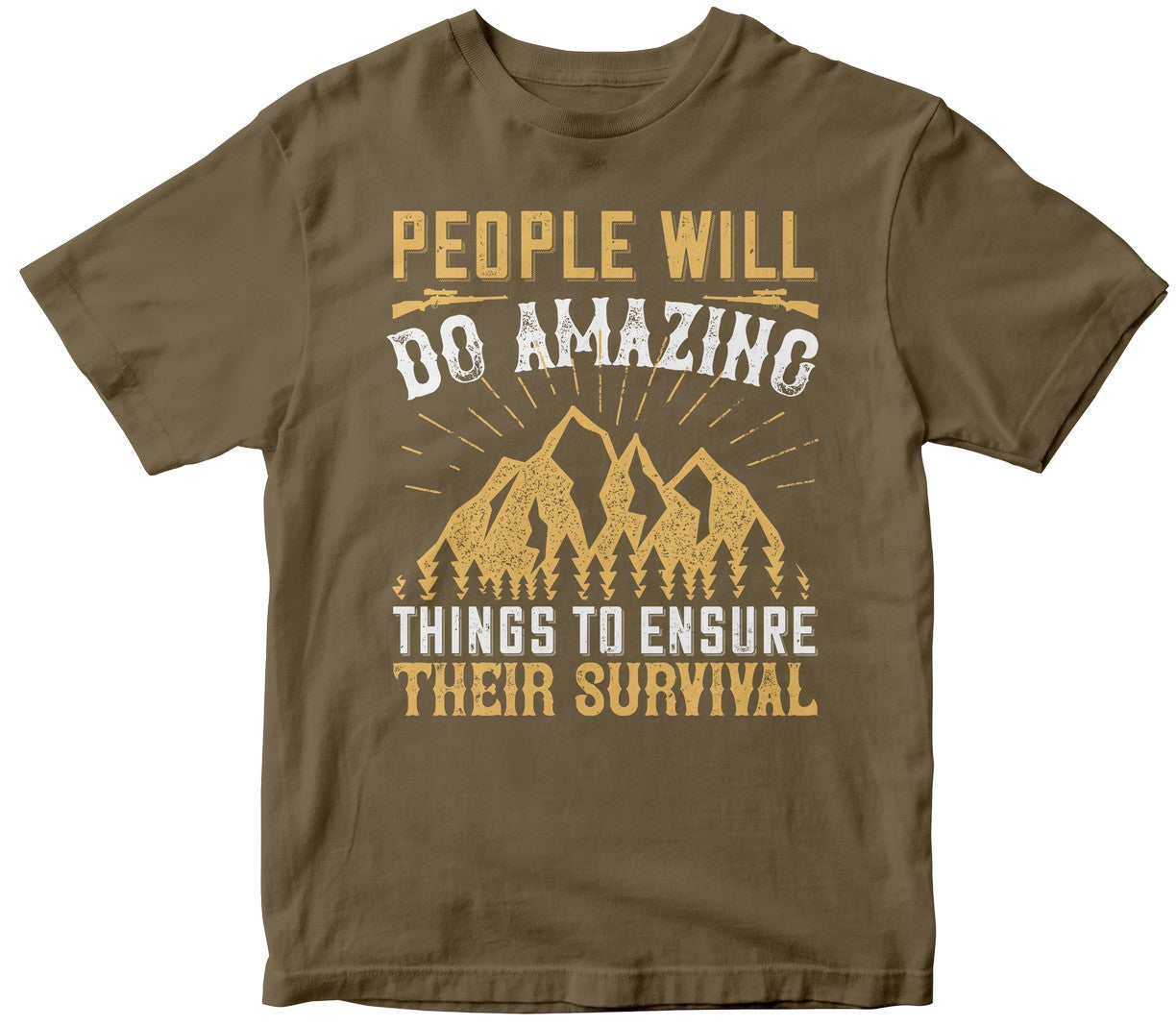People Will Do Amazing Things To Ensure Their Survival