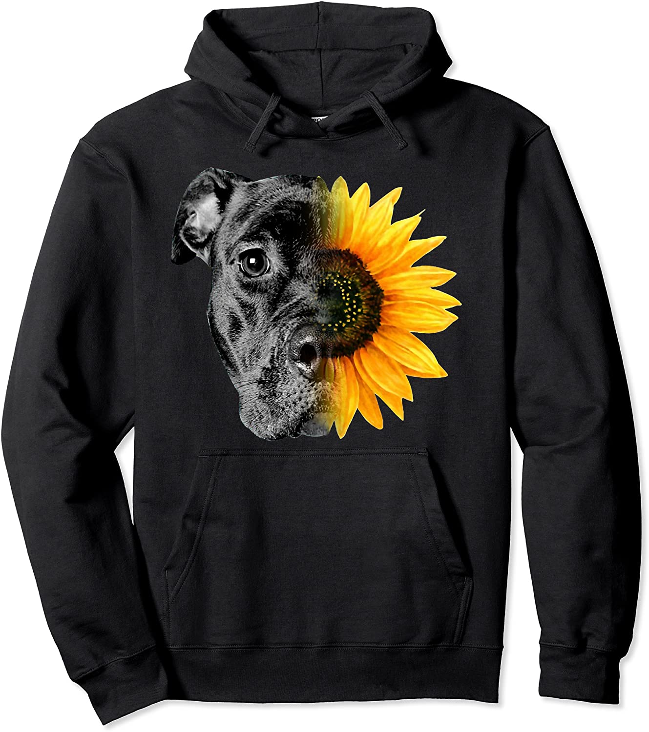 My Pitbull Is A Sunflower Shes A Sunshine Hippie Sunflower