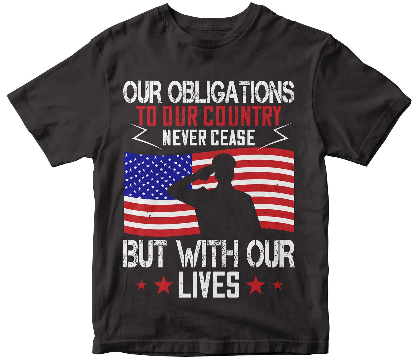 Our Obligations To Our Country Never Cease But With Our Lives