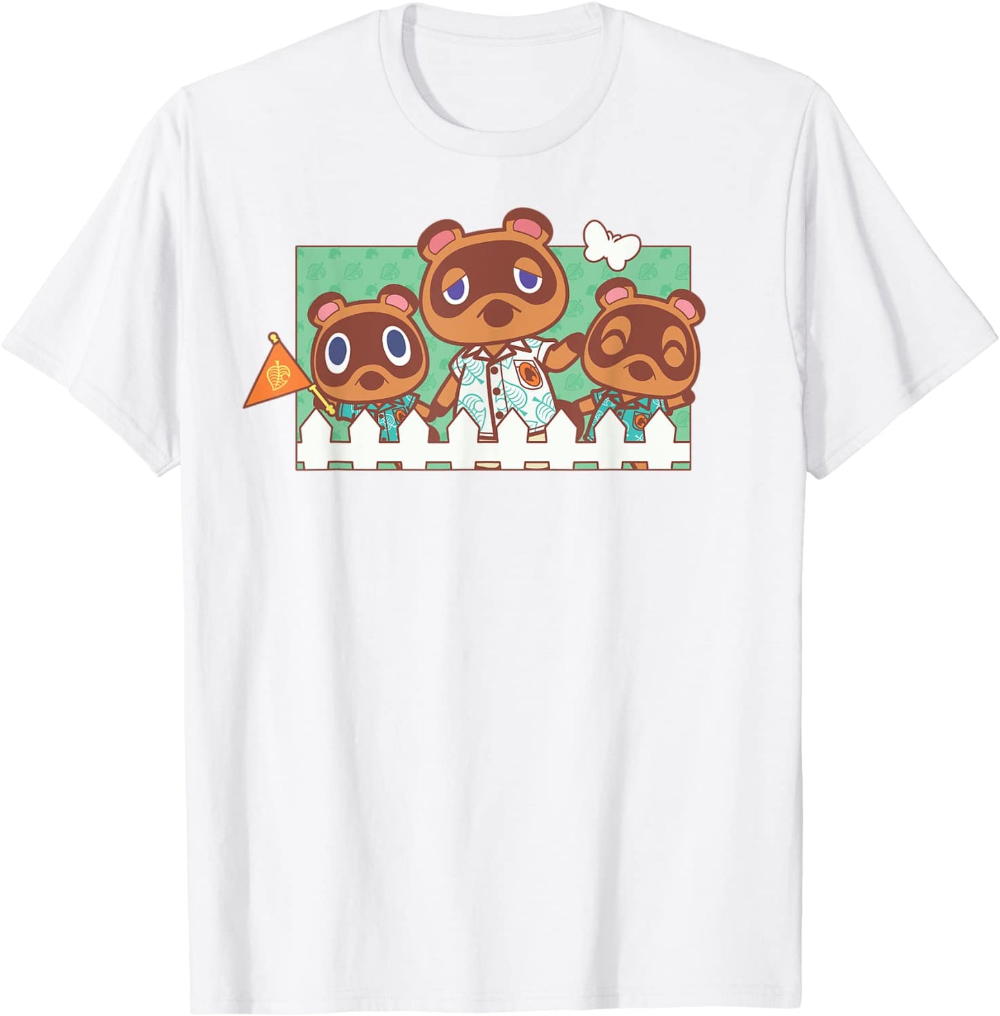 Animal Crossing New Horizons Nook Family Portrait T-Shirt