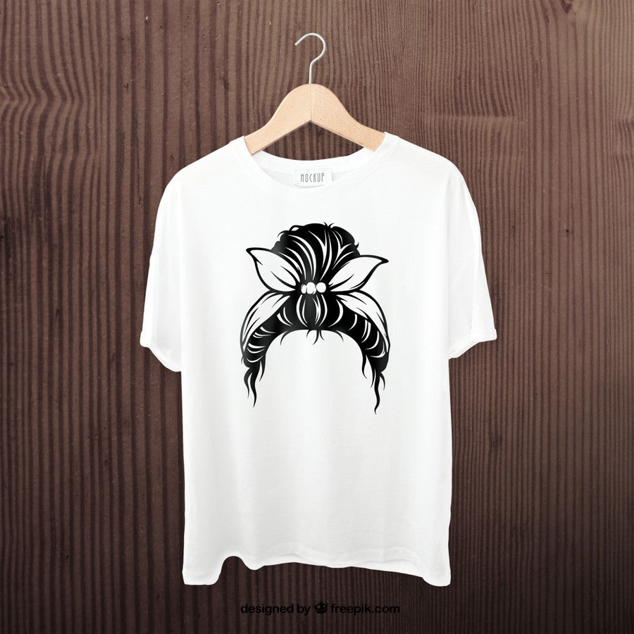 Salty Lil Beach Mom Skull Bleached Graphic Tshirt