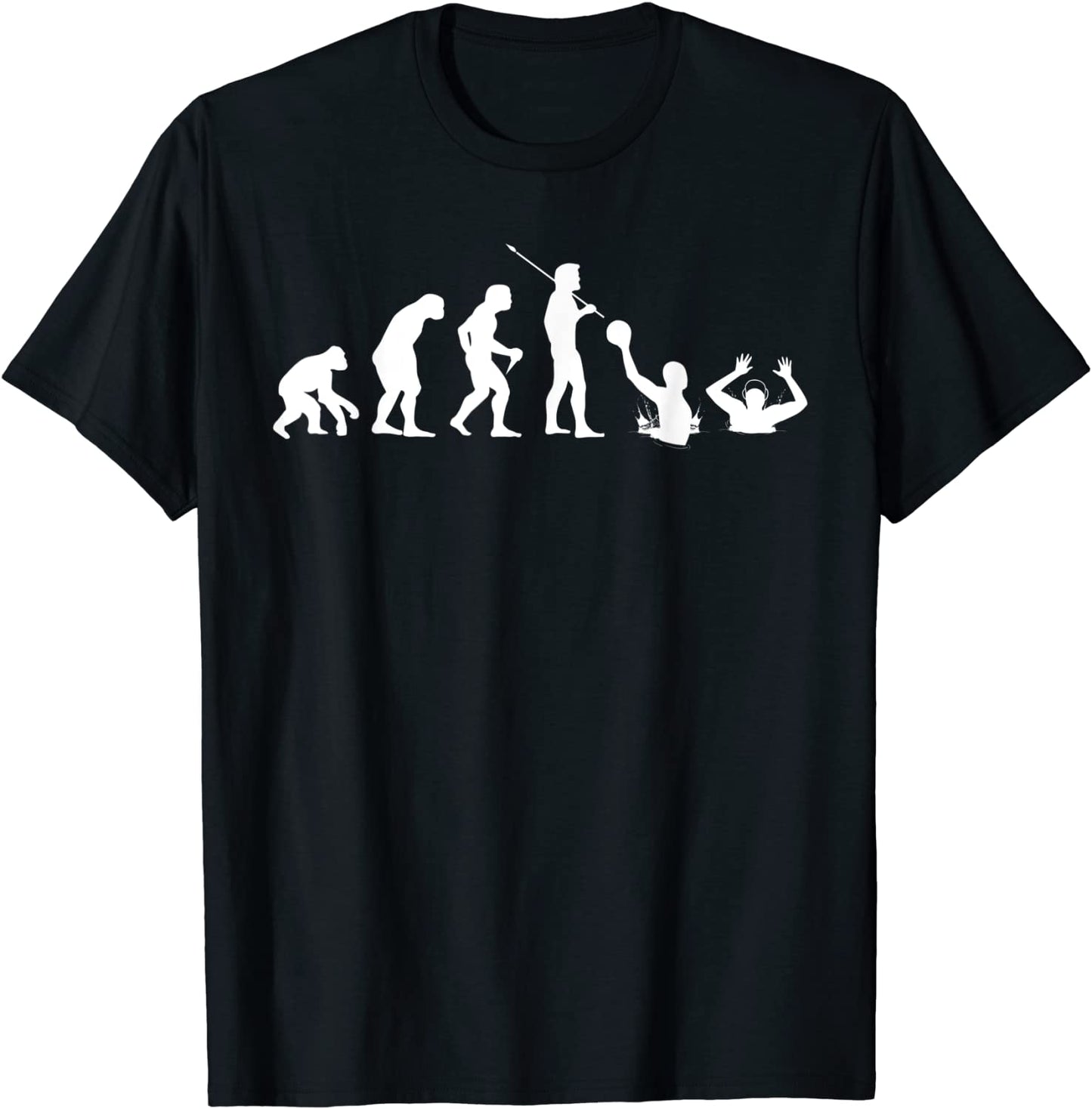 Water polo evolution water polo player water sports ball T-Shirt