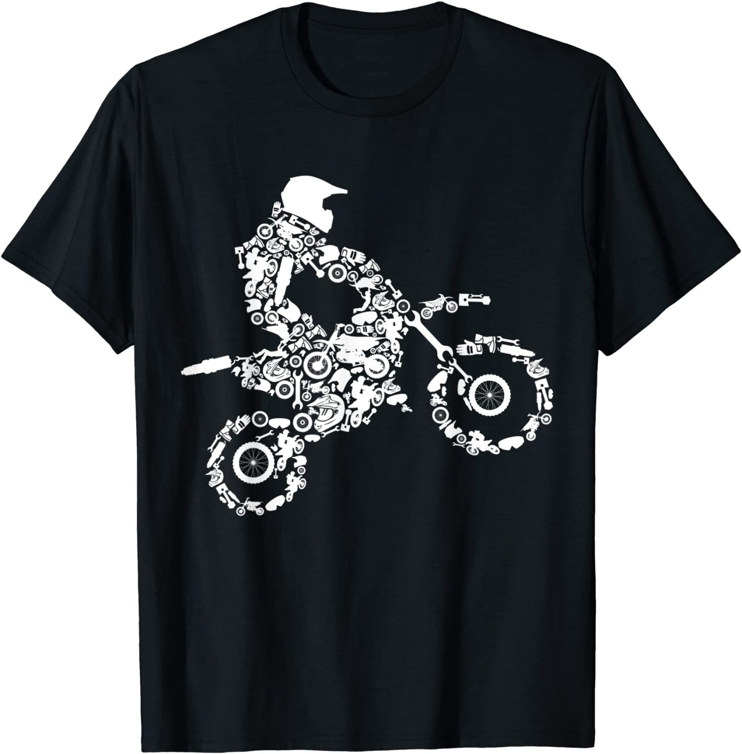 Dirt Bike Rider Motocross Enduro Dirt Biking Boys Gift T-Shirt