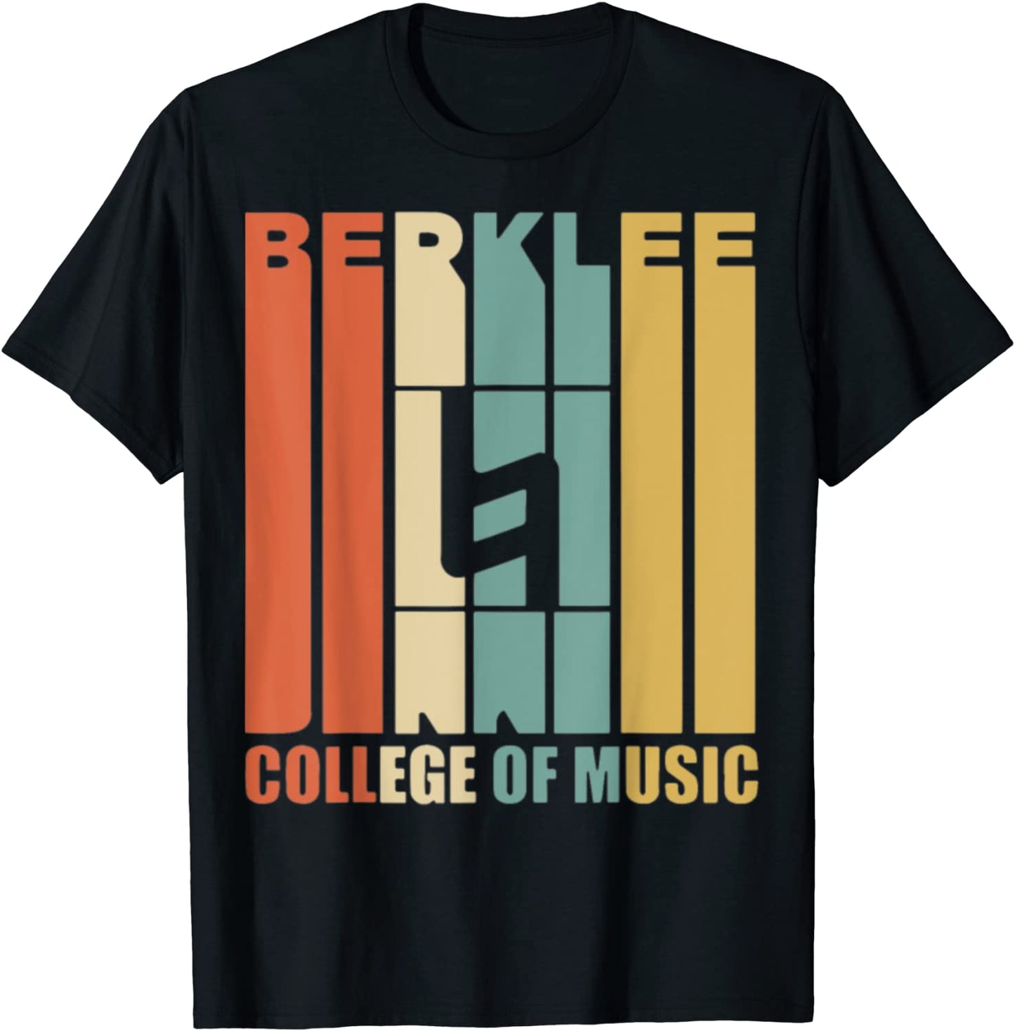Berklee College Of Music Guitar Piano Band T-Shirt