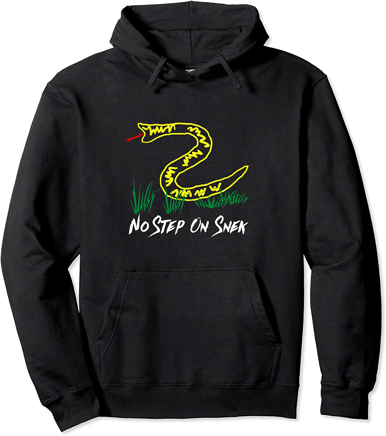 No Step On Snek Funny Parody Hoodie