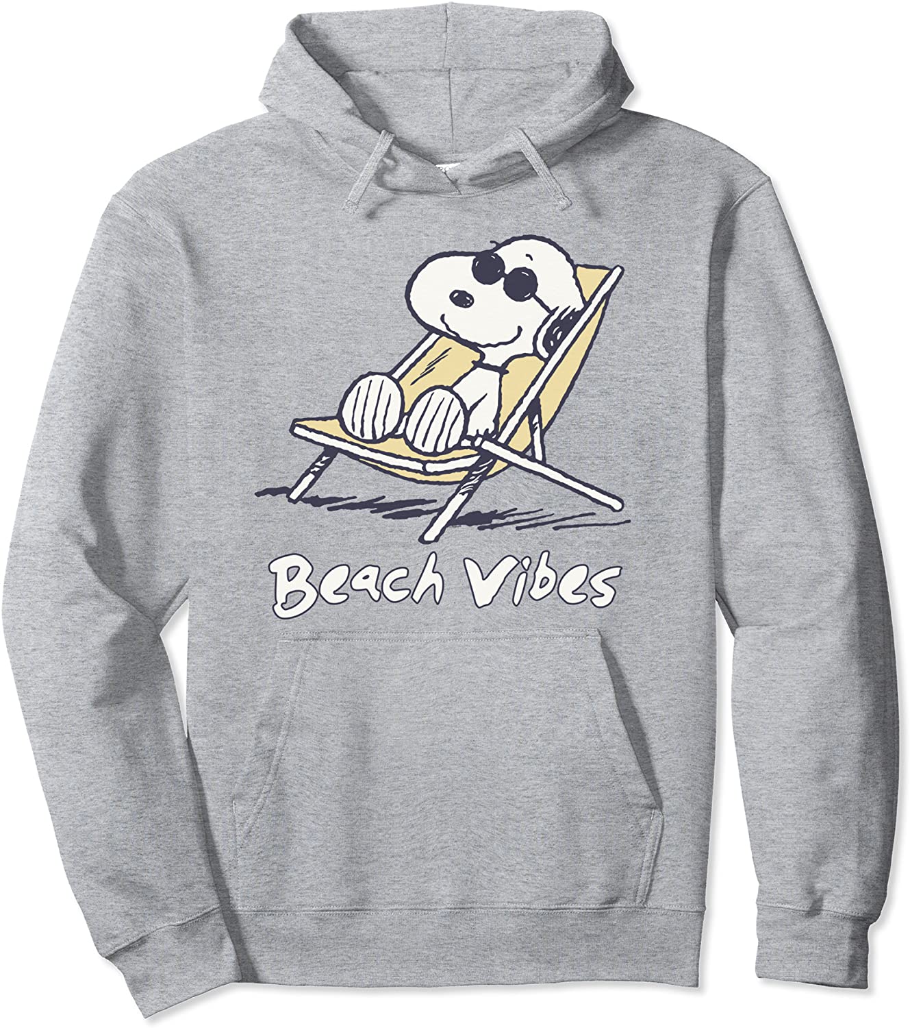 Peanuts Snoopy Beach Vibes for the whole family Pullover Hoodie