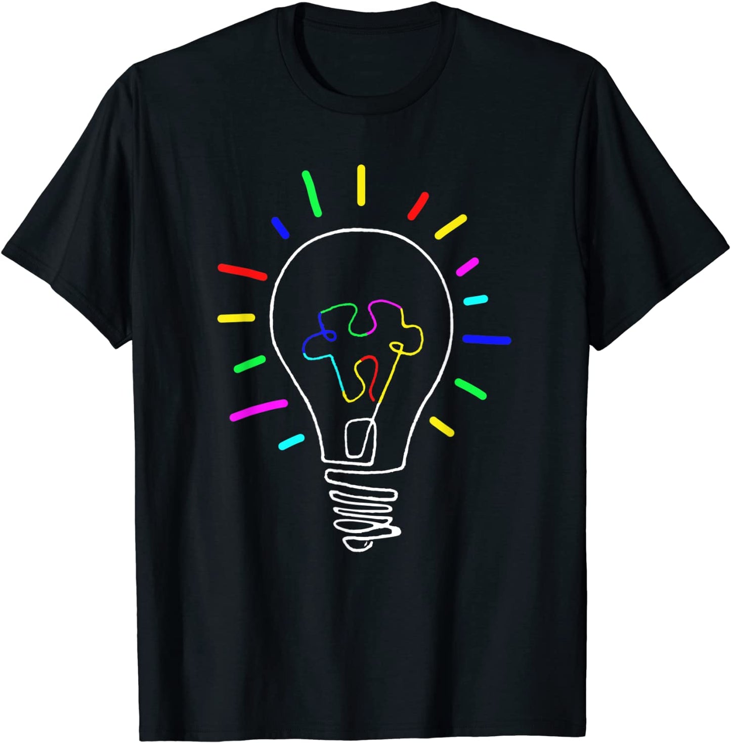 Unique Autism Awareness Illustration For Autism Support T-Shirt