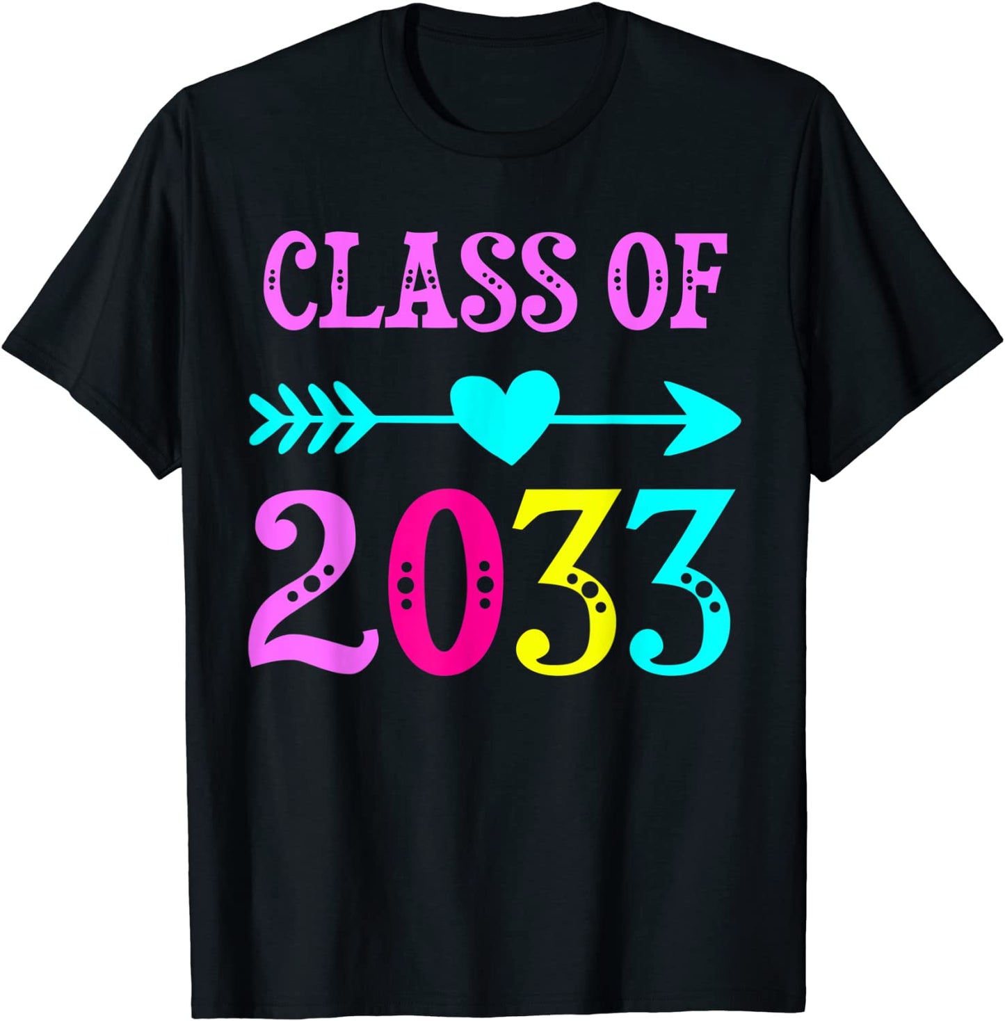 Class Of 2033 Grow With Me T Shirt For Teachers Students