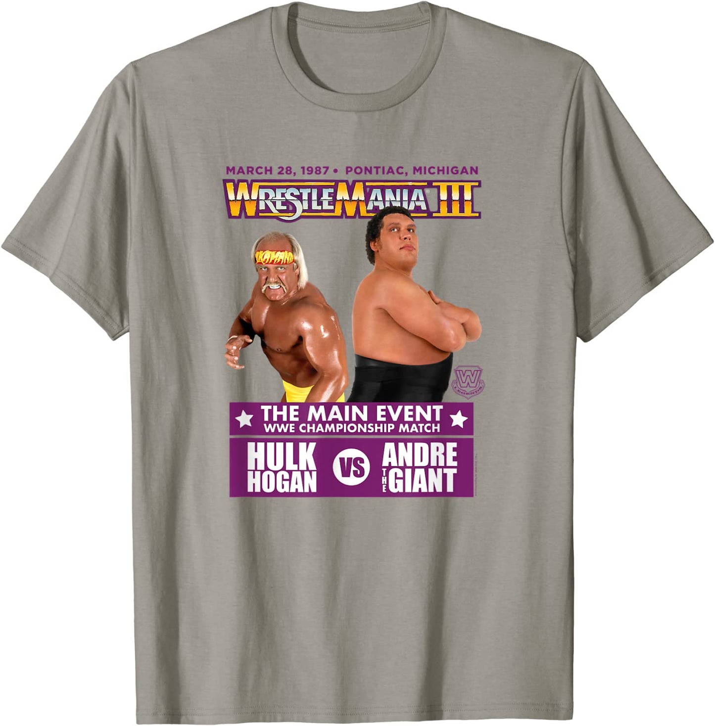 WWE Hulk Hogan vs Andre the Giant T-Shirt