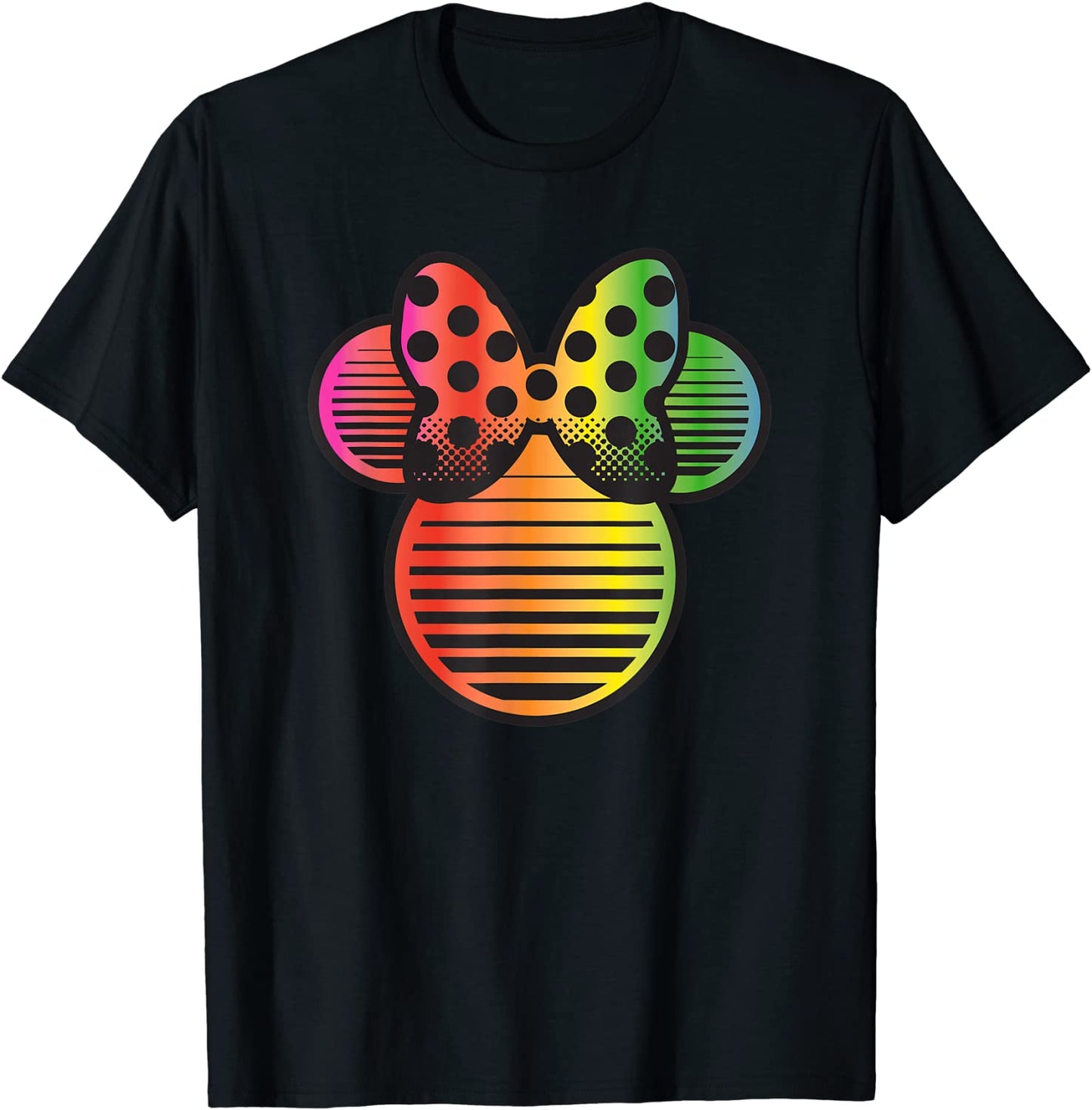 Disney Minnie Mouse Rainbow Gradient T-Shirt