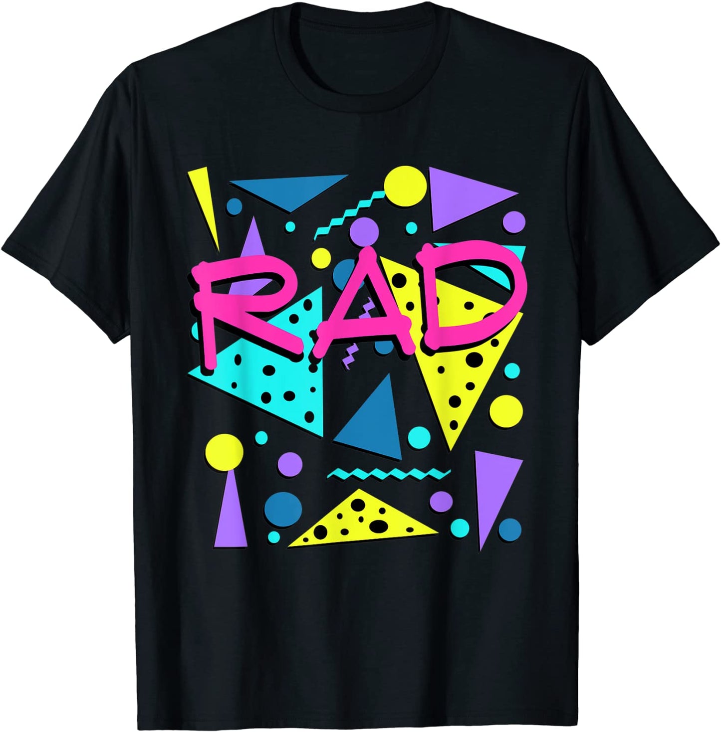 Rad 1980s Vintage Eighties Costume Party t-shirt T-Shirt