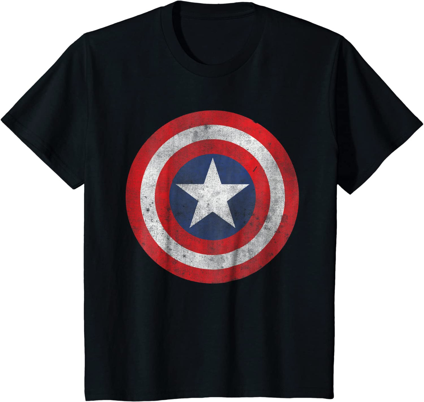 Kids Marvel Captain America Classic Shield Kids Graphic T-Shirt