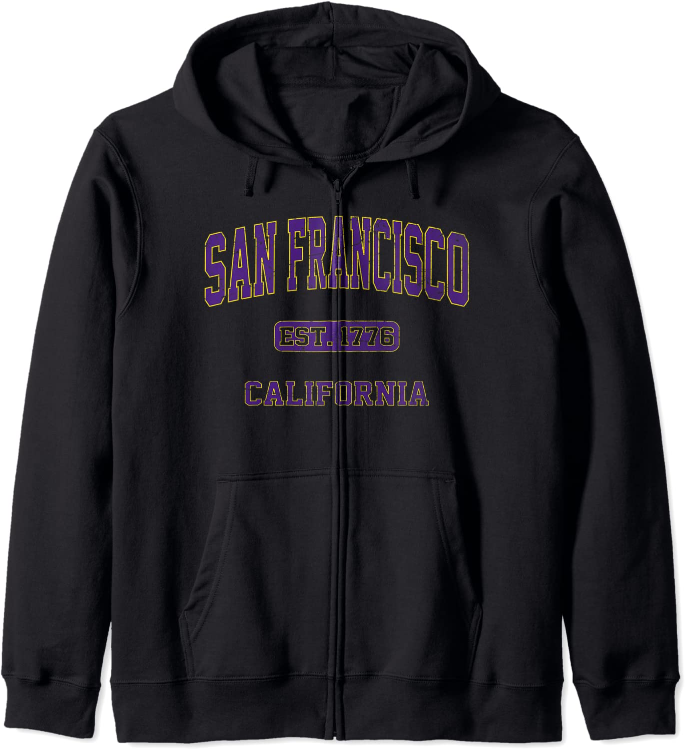 San Francisco California CA State vintage University Style Hoodie