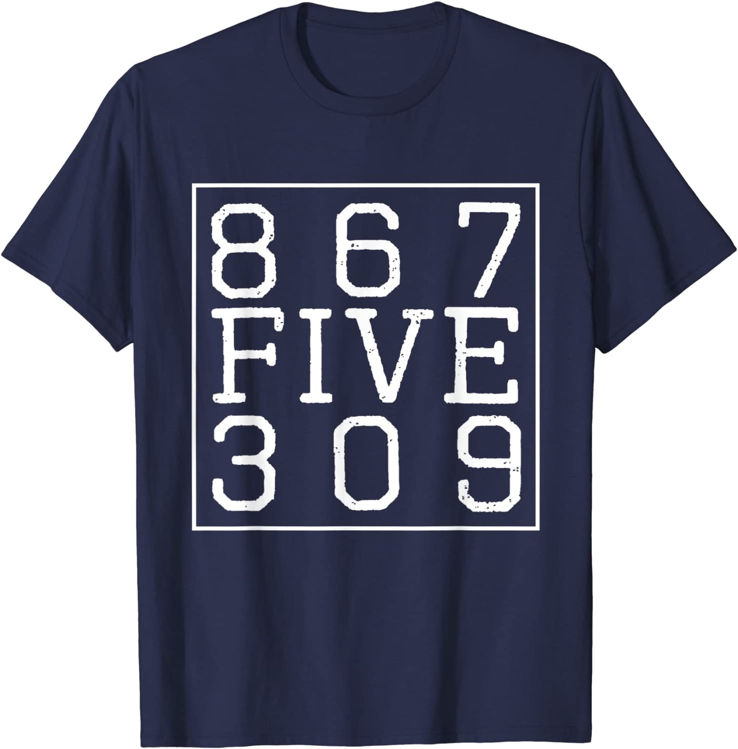 Funny 8675309 Vintage Nostalgia 80s 90s Men Women T-Shirt