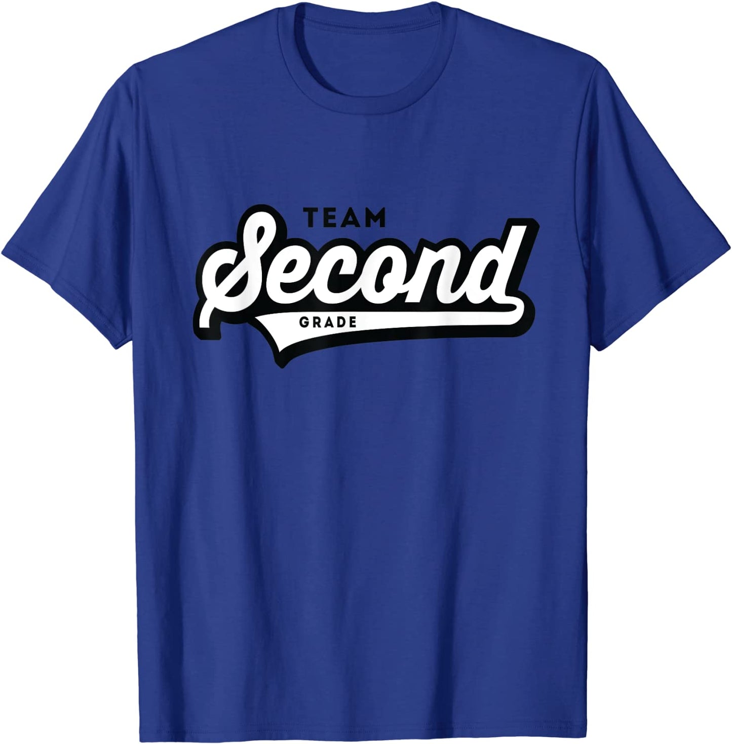2nd Grade TEAM School Teacher Second Baseball-Style Shirt T-Shirt