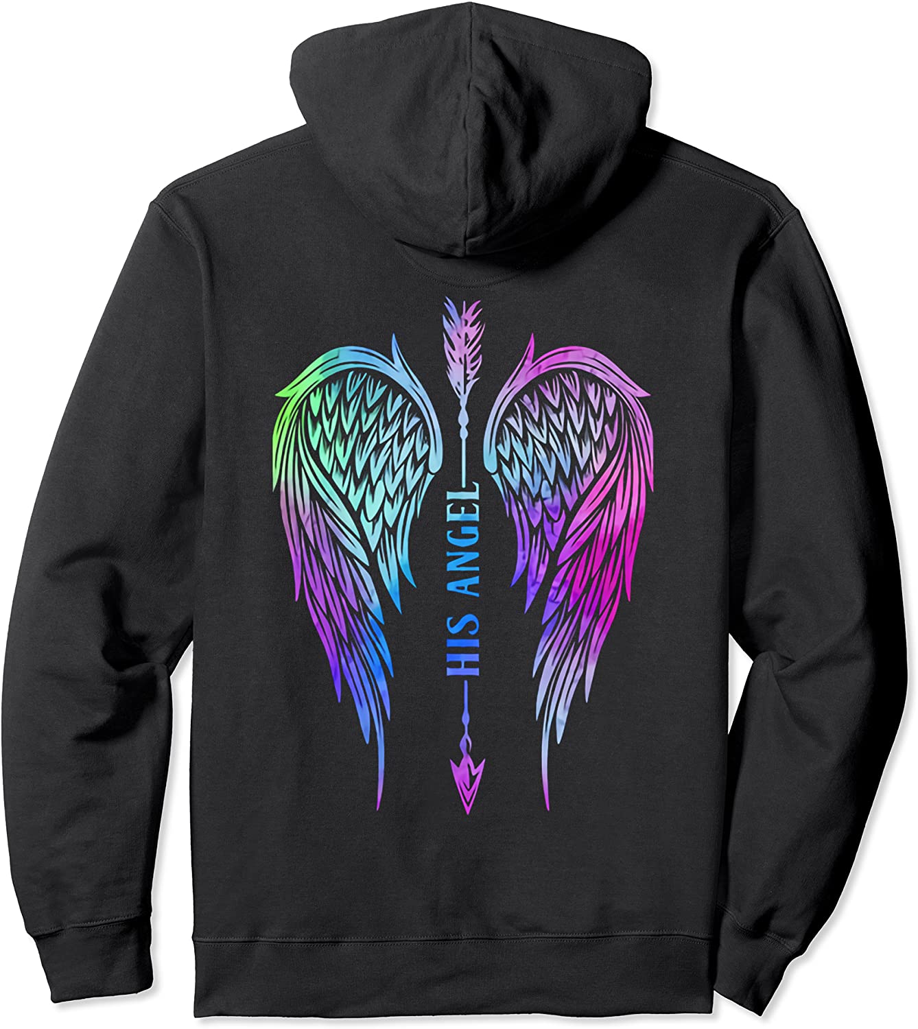 His angel wings Pullover Hoodie
