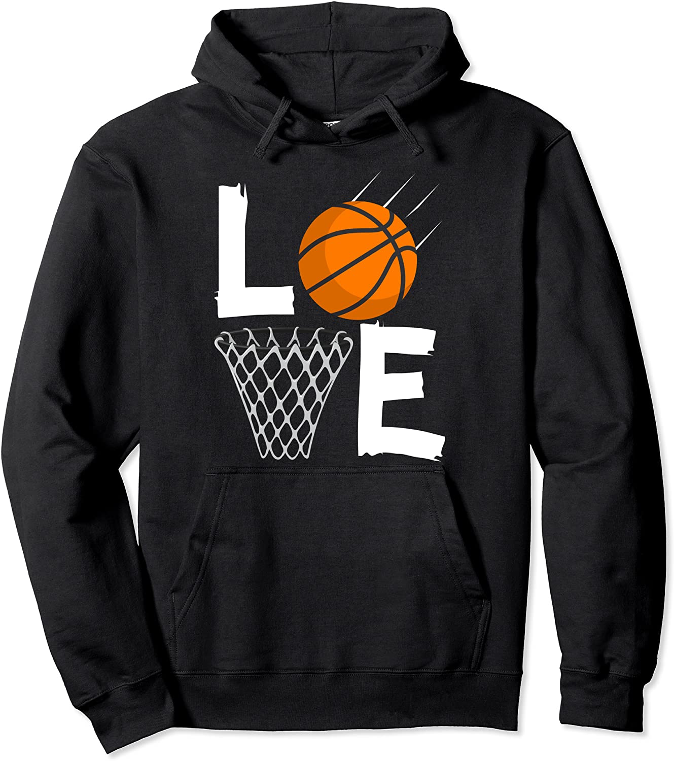 Women Girls Love Basketball Hoodie BBall Hoodie for Girls Pullover Hoodie