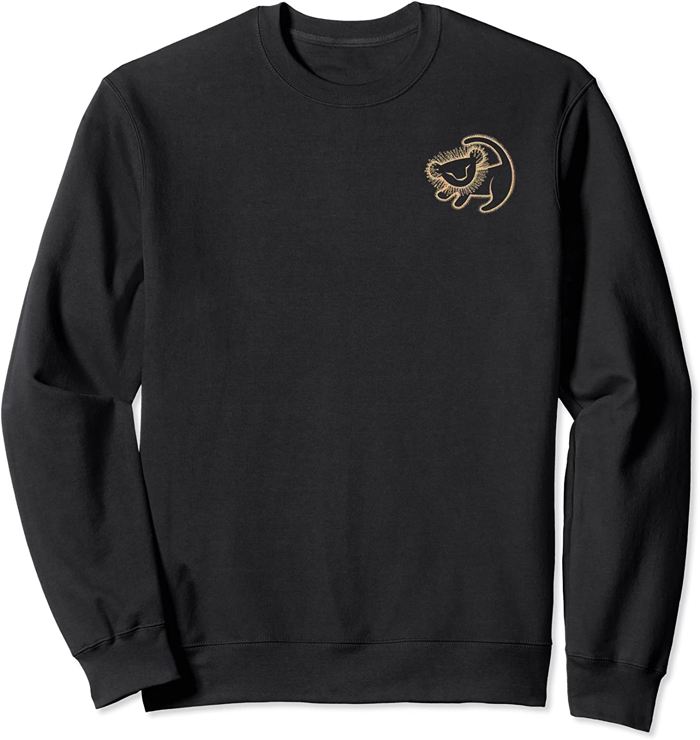 Disney Lion King Simba Gold Cave Painting Sweatshirt