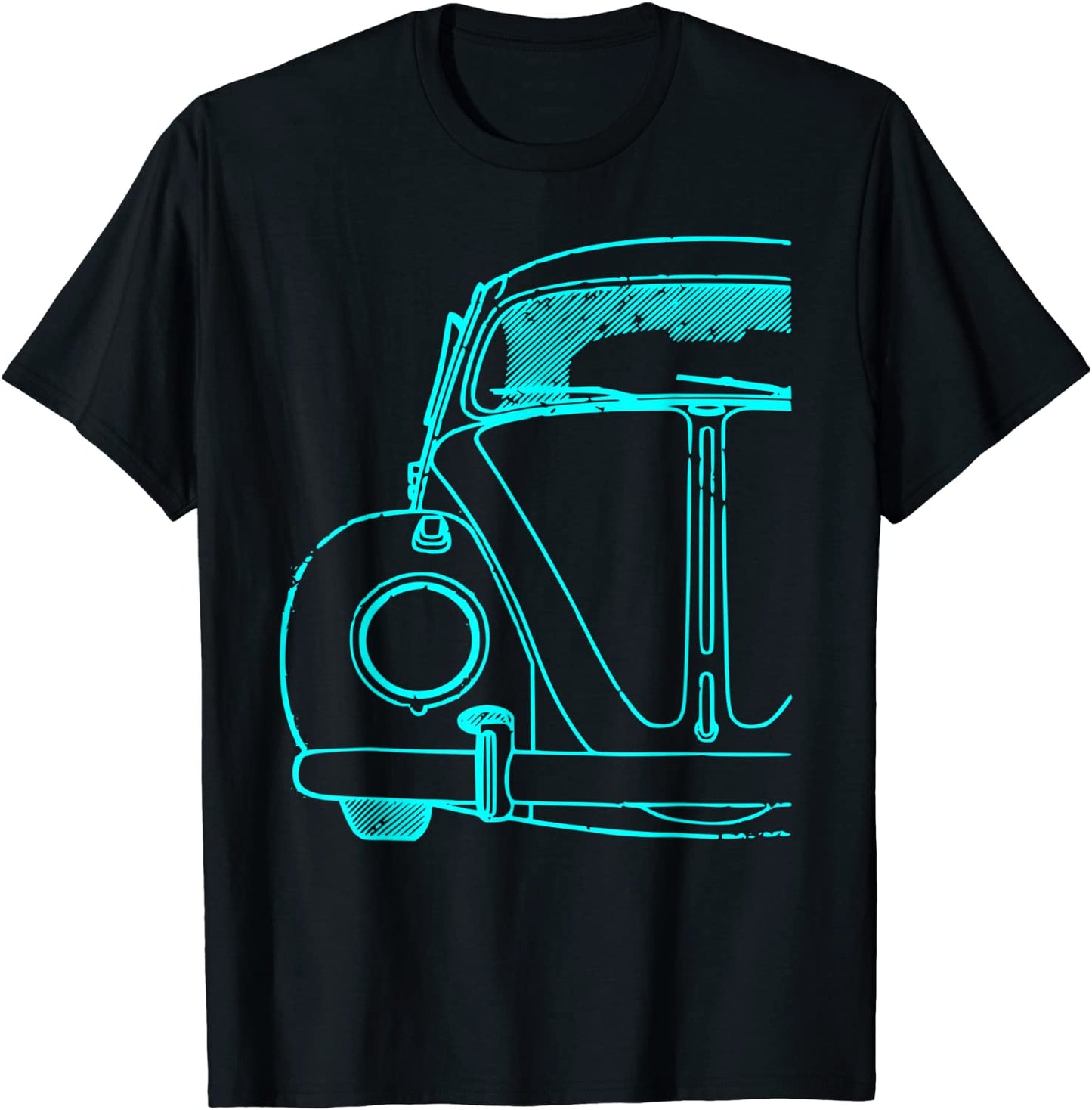 Retro Vintage Car Buggy Bug Auto California Love T-Shirt