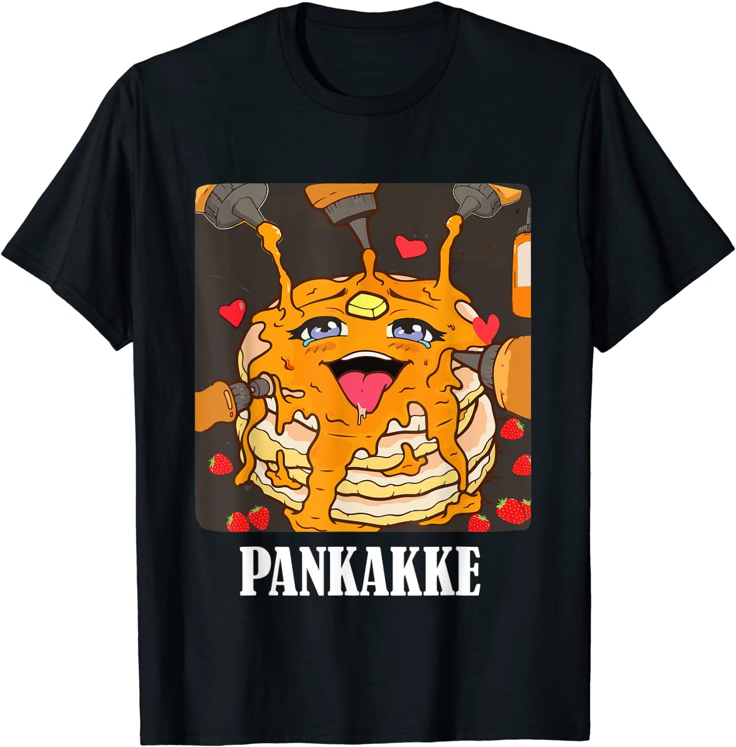 Funny Naughty Foodie Pun Pankakke Sarcastic T-Shirt