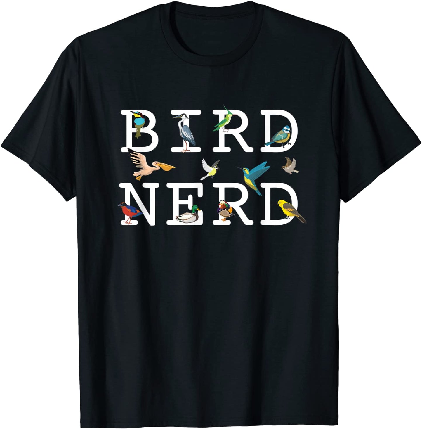 Cool Bird Lover Birdwatching Present Birdwatcher Birder Gift T-Shirt