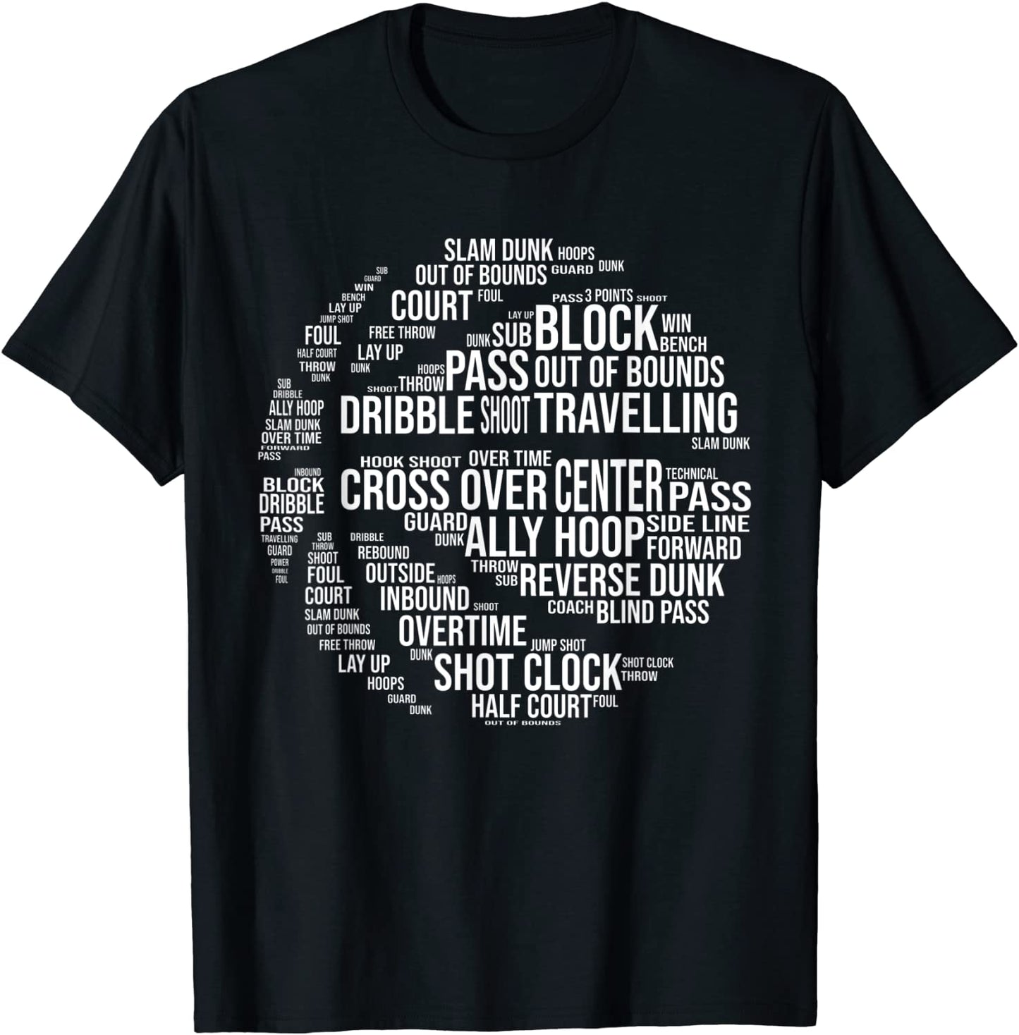 Cool Men Women Basketball Player Gift Cute Sports Lovers T-Shirt