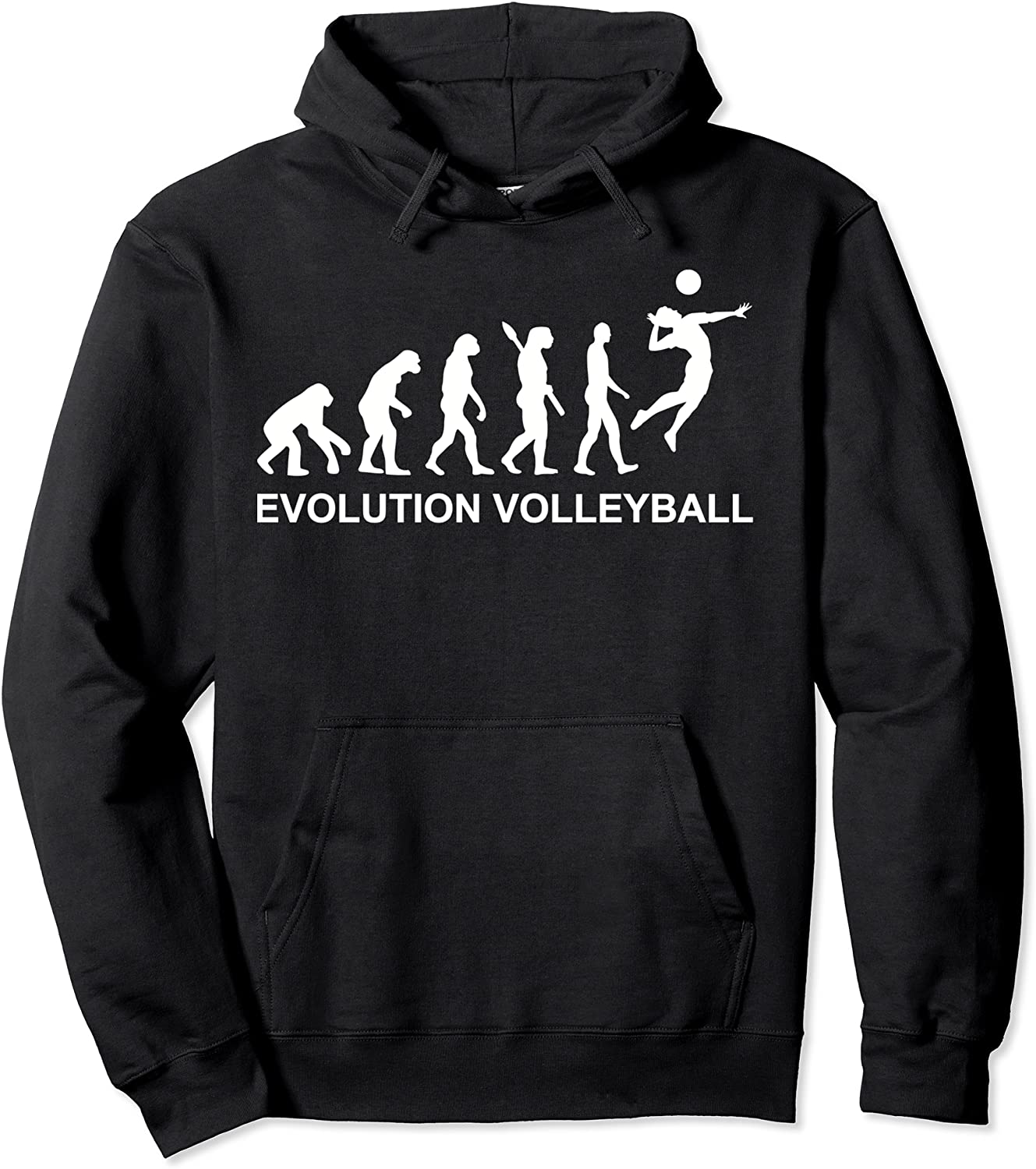 Evolution Volleyball player Pullover Hoodie