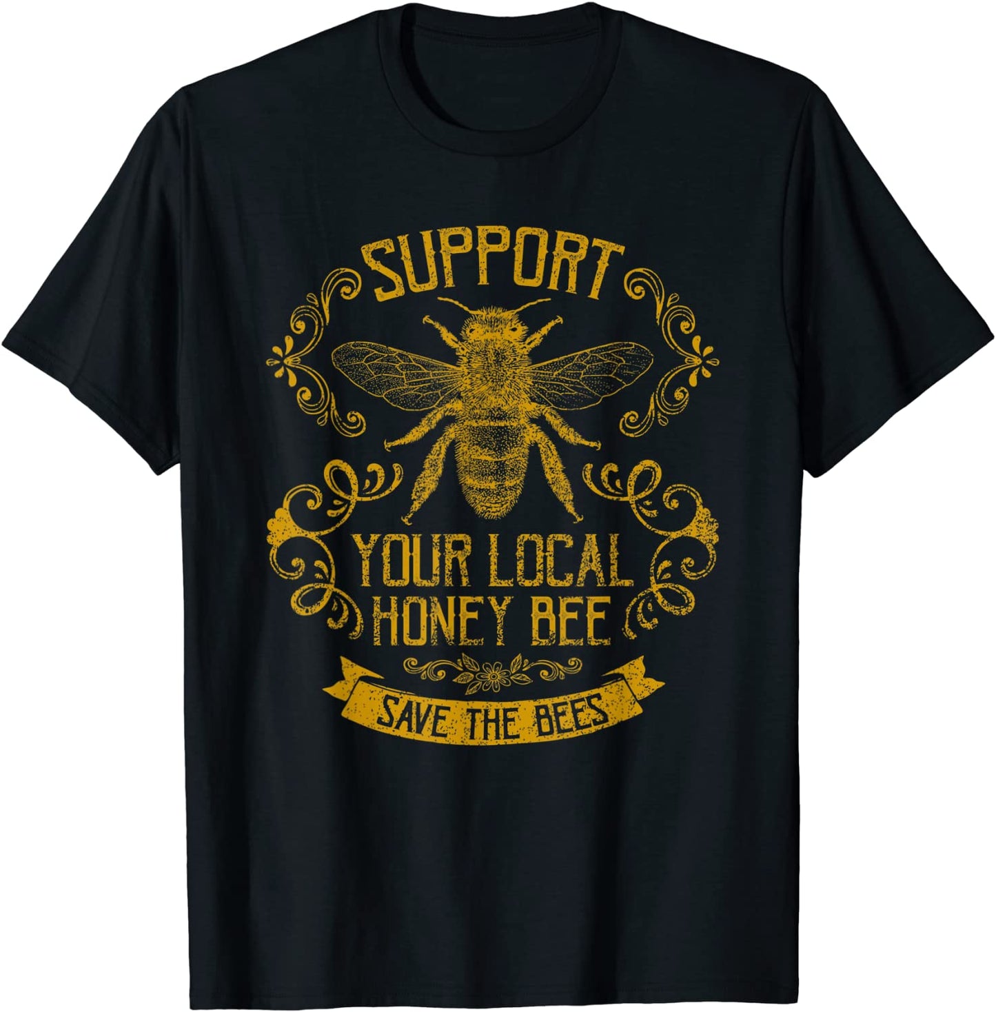 Honey Bee Bee Keeper Design T-Shirt