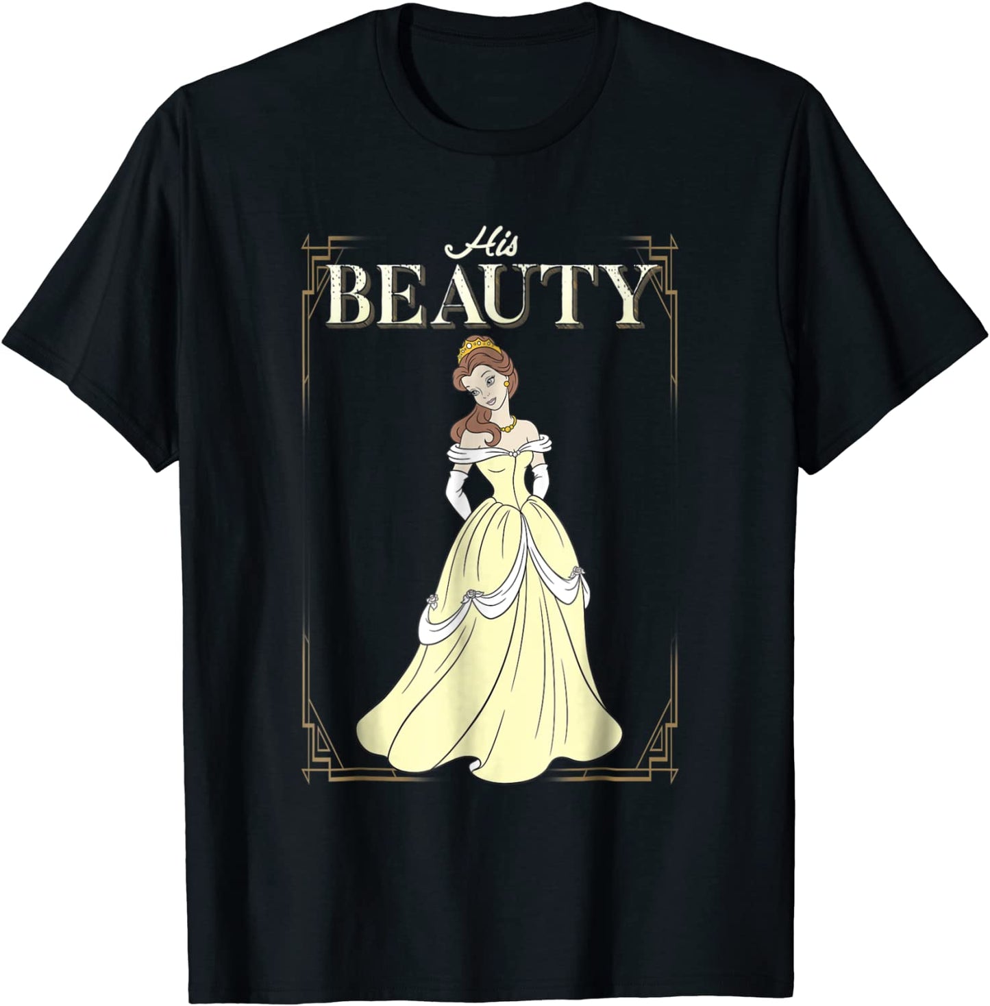 Disney Beauty The Beast Belle His Beauty Graphic T-Shirt