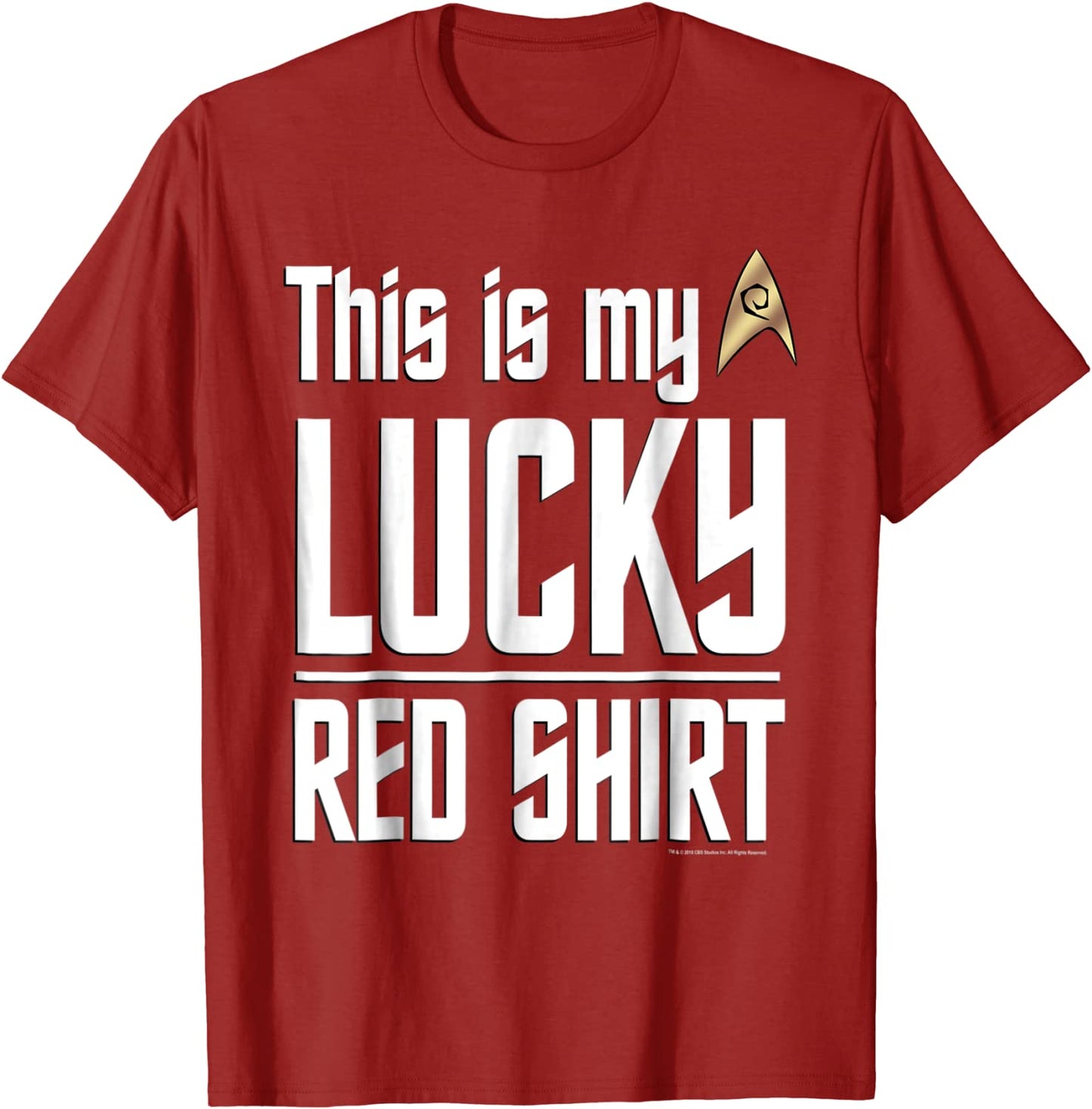Star Trek Original Series Lucky Red Shirt Graphic T-Shirt