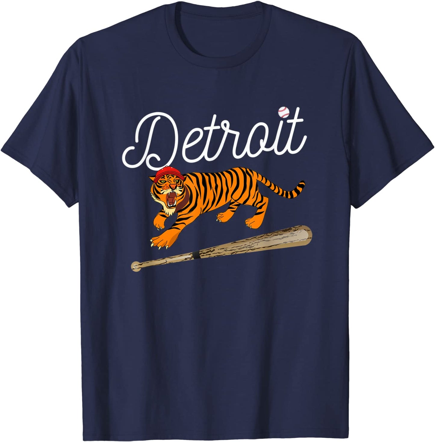 Distressed Tiger Mascot Tshirt Funny Sport Tiger Design