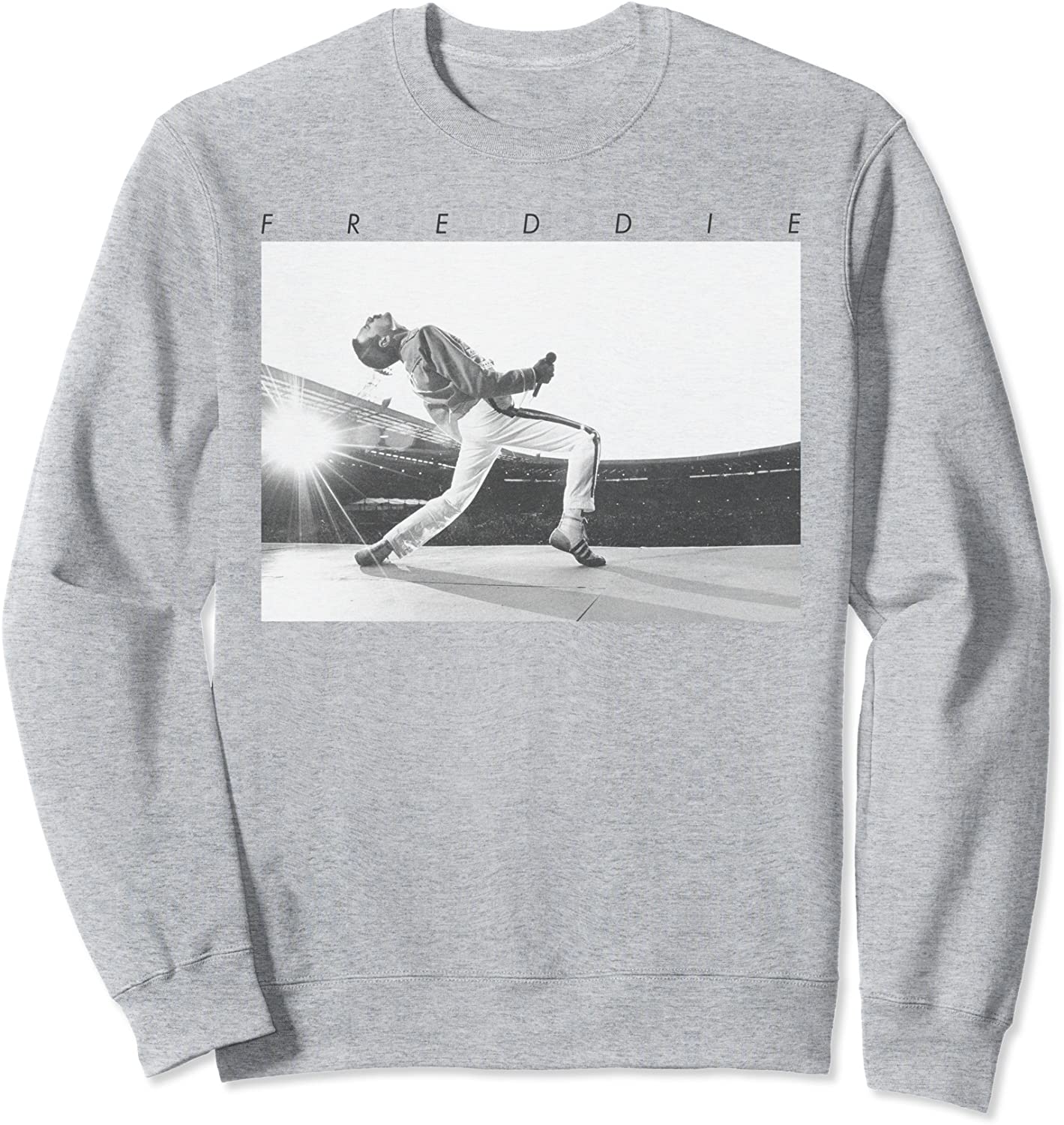 Freddie Mercury Official Howl BW Photo Sweatshirt