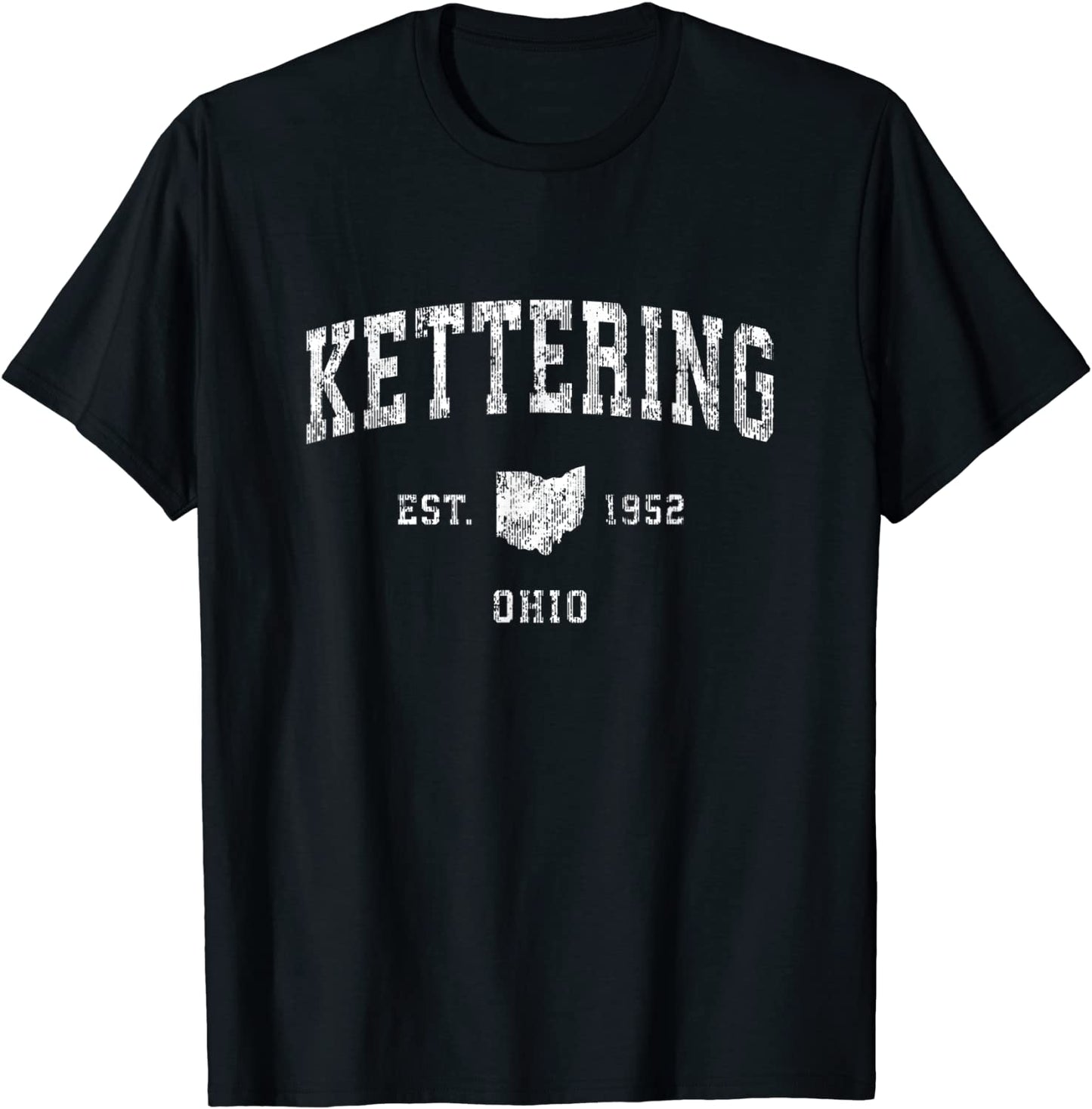 Kettering Ohio OH Vintage Athletic Sports Design T-Shirt