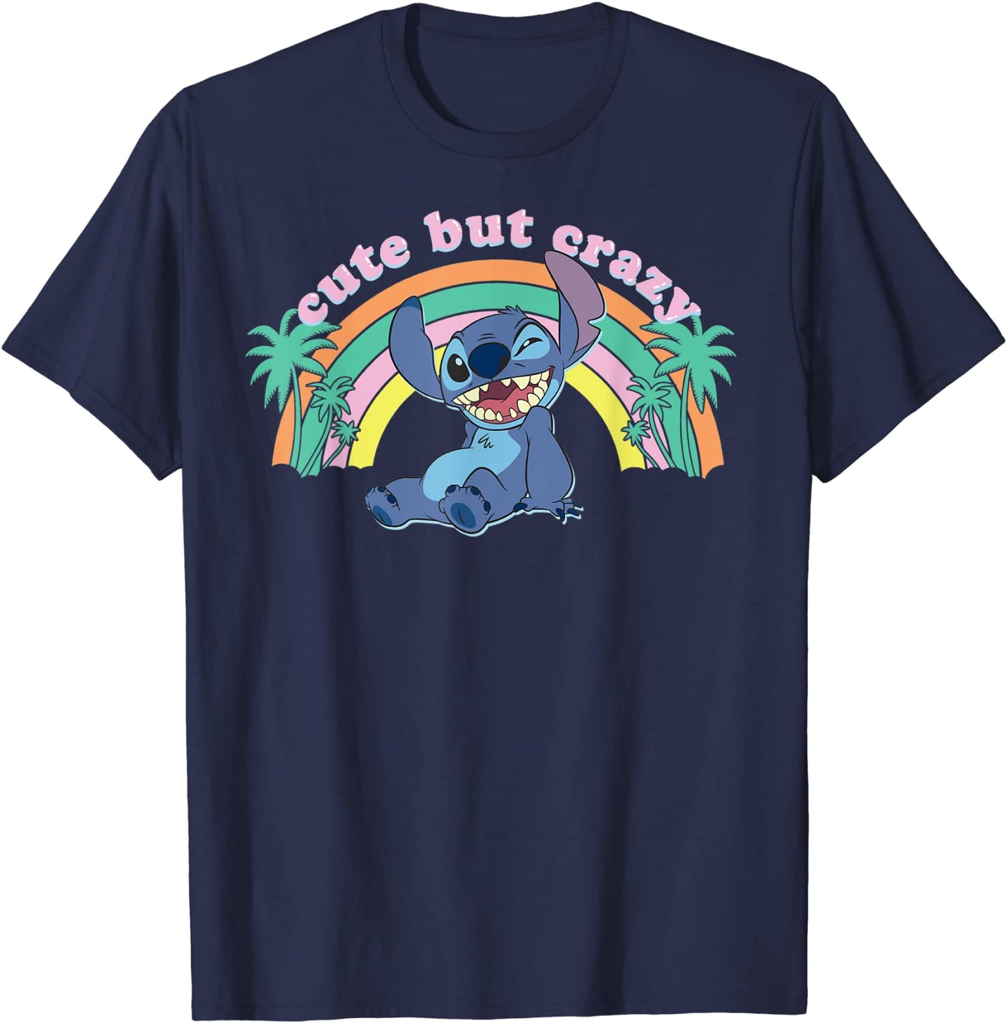 Disney Lilo Stitch Cute But Crazy Stitch T-Shirt